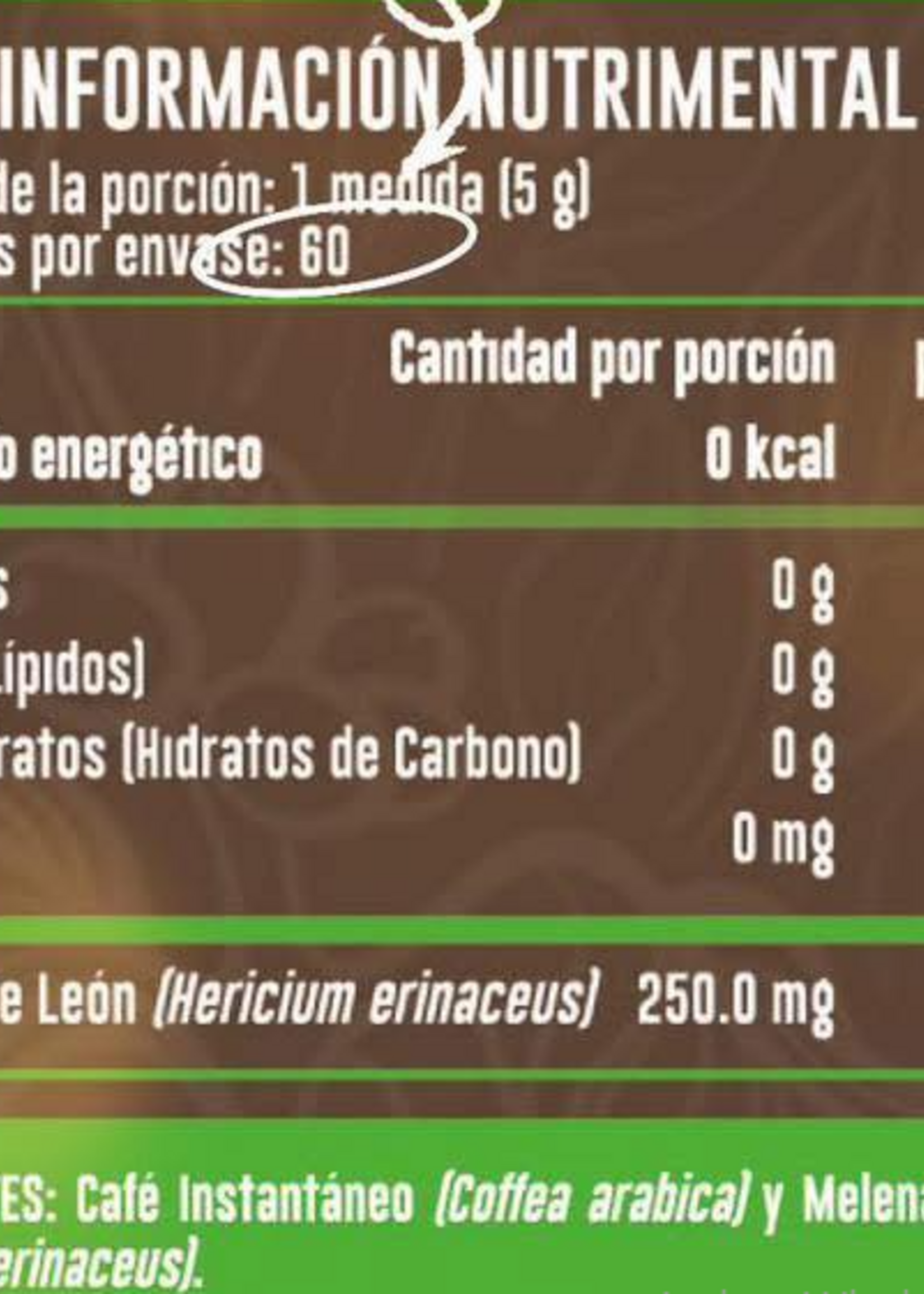 ADVANCE NUTRITION COFFEE MELENA LEON ADVANCE 60 SERV