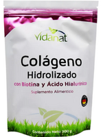 VIDANAT COLAGENO (VIDANAT) BIOTINA Y ÁCIDO HIALURONICO 300 GR/ 15 SERV