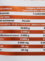 VIDANAT COLAGENO (VIDANAT) COENZIMA Q10 Y RESVERATROL 300 GR/ 15 SERV