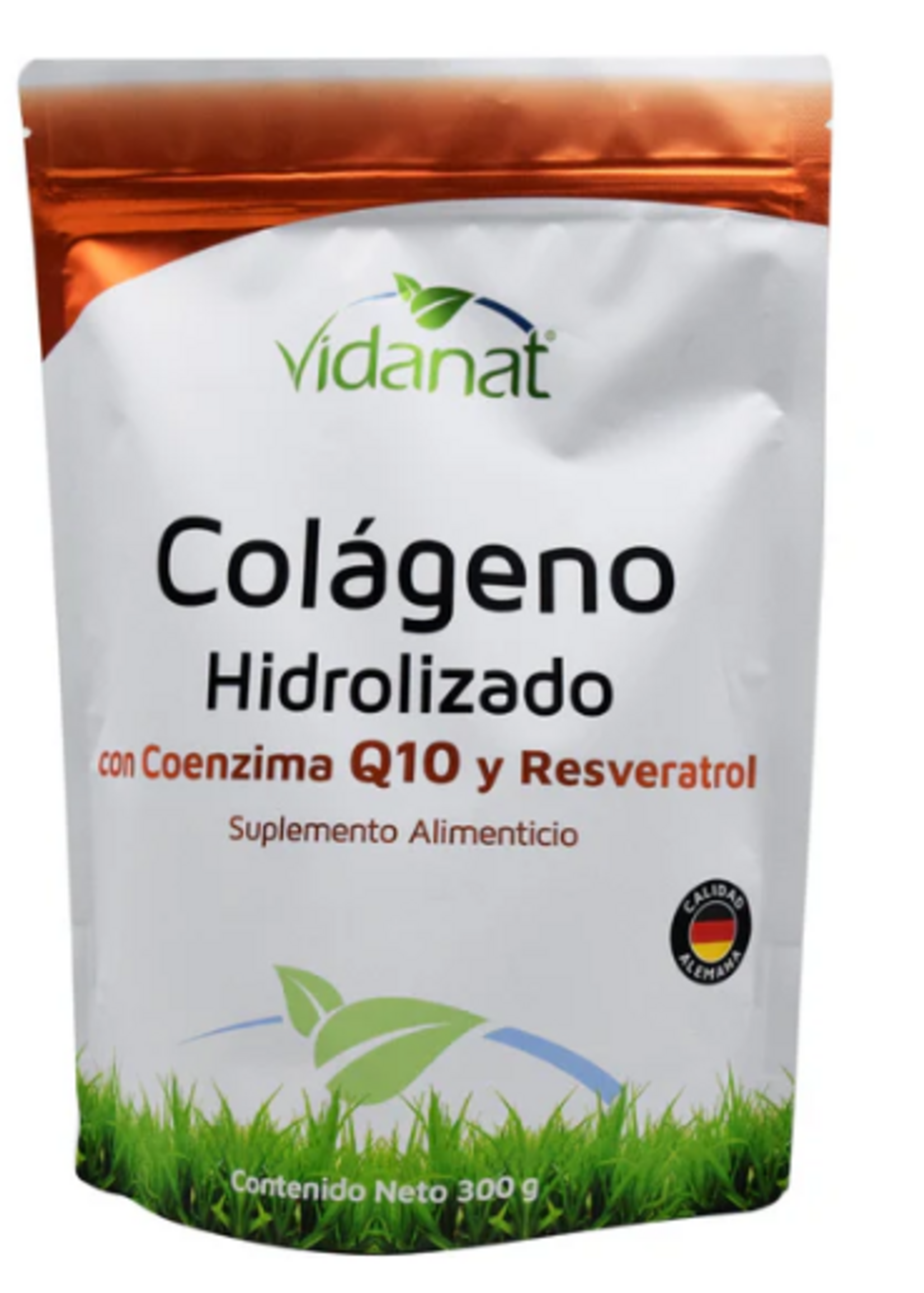 VIDANAT COLAGENO (VIDANAT) COENZIMA Q10 Y RESVERATROL 300 GR/ 15 SERV