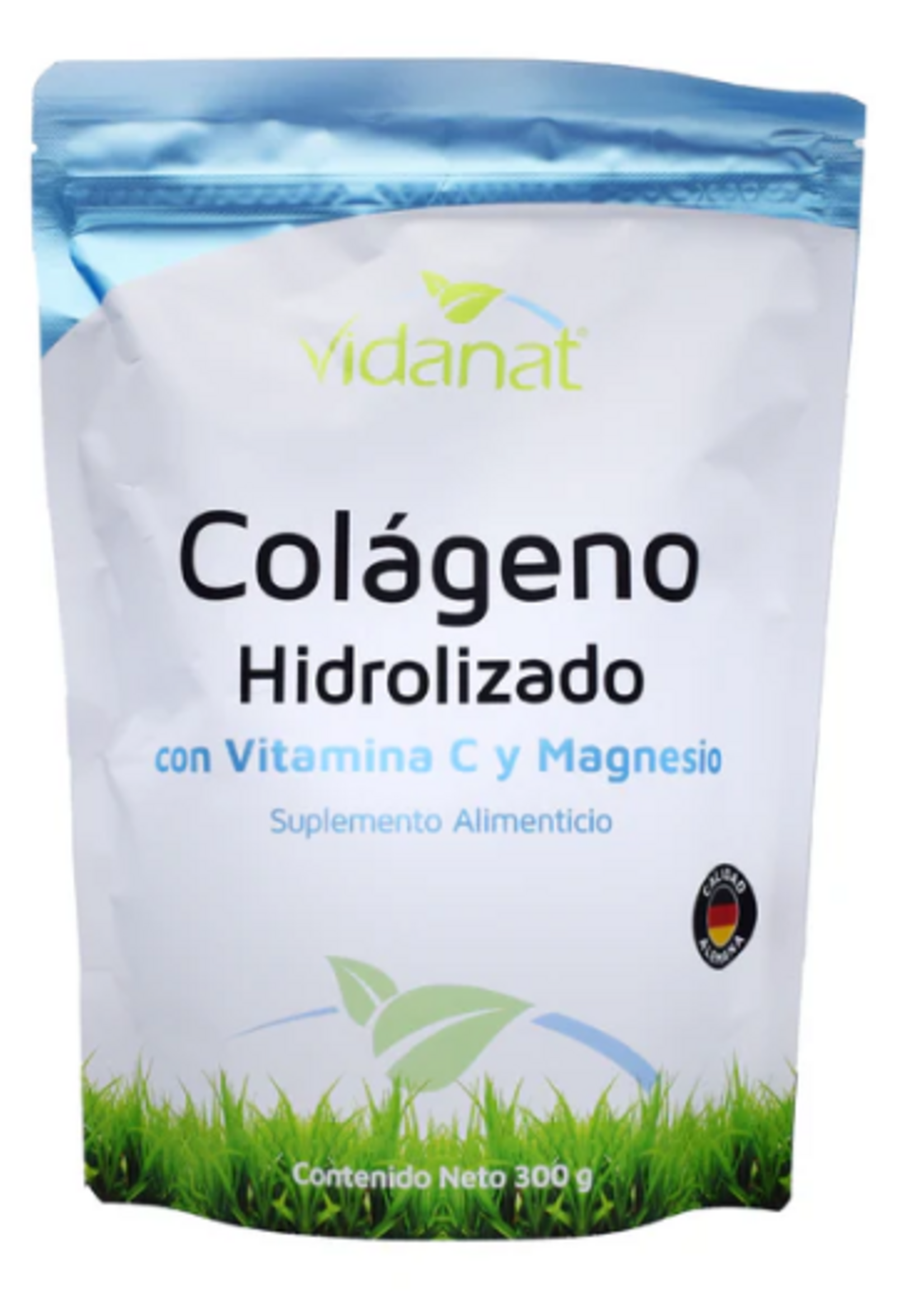 VIDANAT COLAGENO (VIDANAT) VITAMINA C Y MAGNESIO 300 GR/ 15 SERV