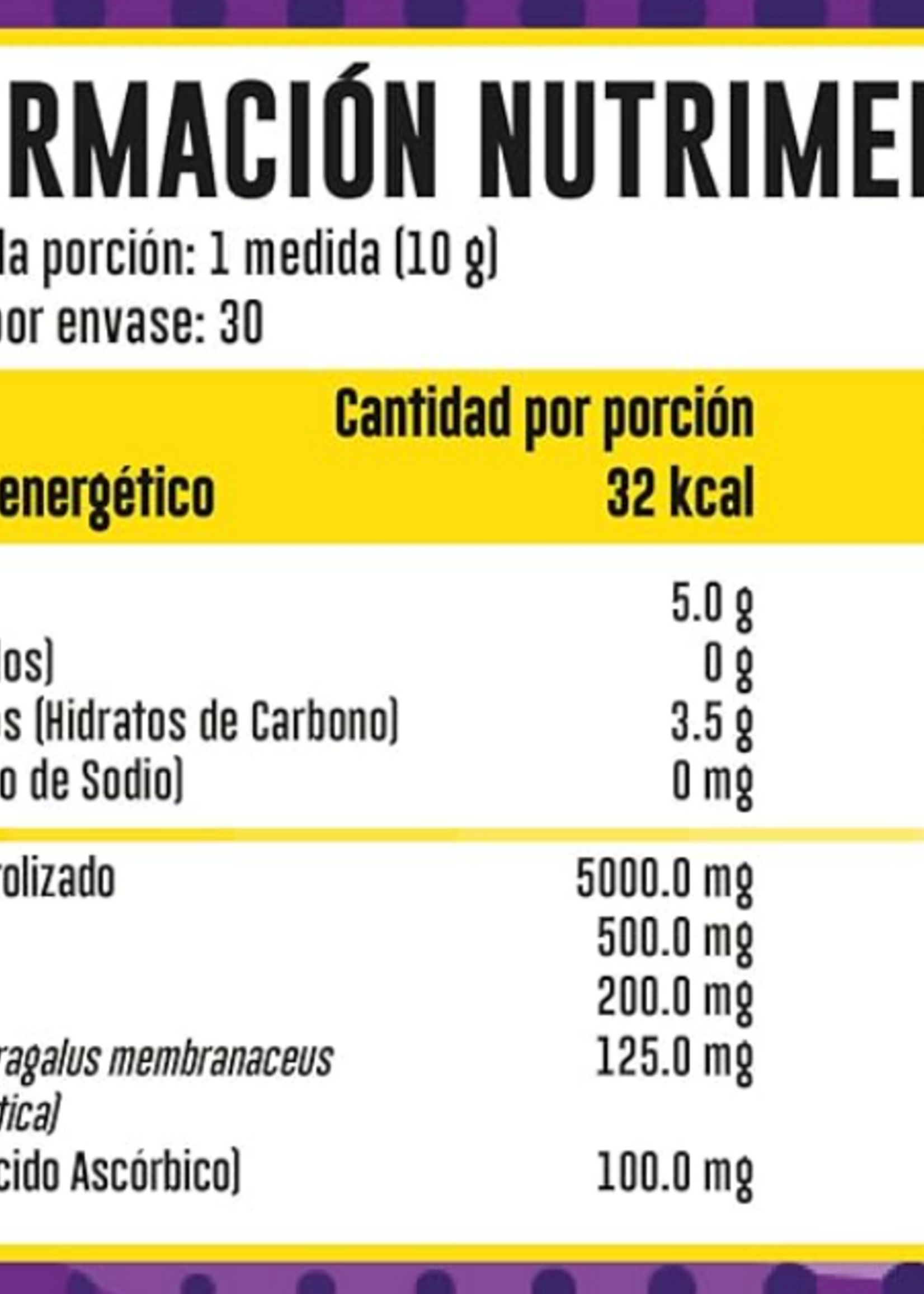 COMICS ENERGY COLAGENO COOL COMICS