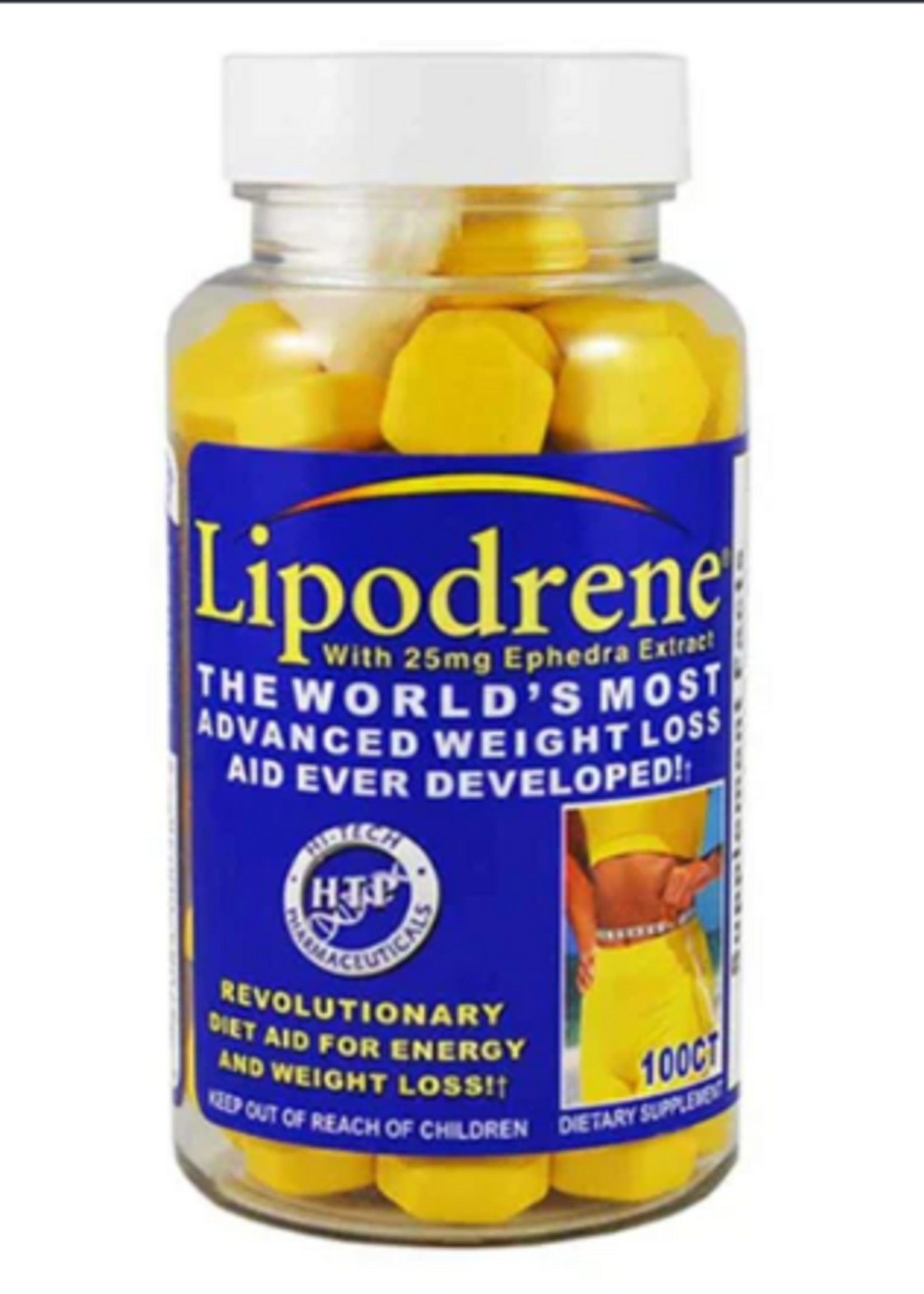HTP LIPODRENE AMARILLO 90 CAP