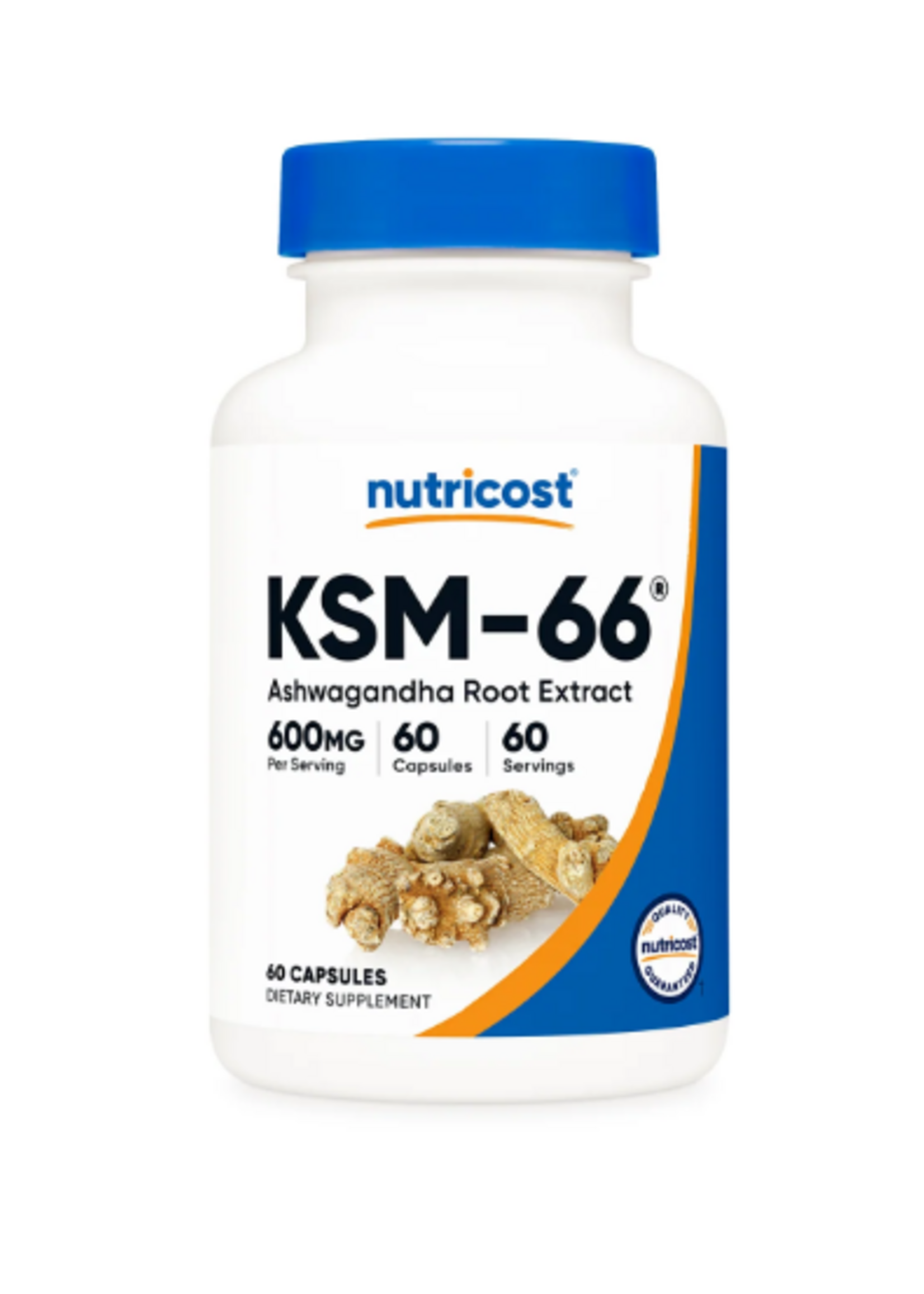 NUTRICOST KSM-66 (Ashwaganda) 600MG 60 CAP NUTRICOST