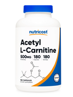 NUTRICOST ACETYL L-CARNITINA 500MG 180 CAP NUTRICOST