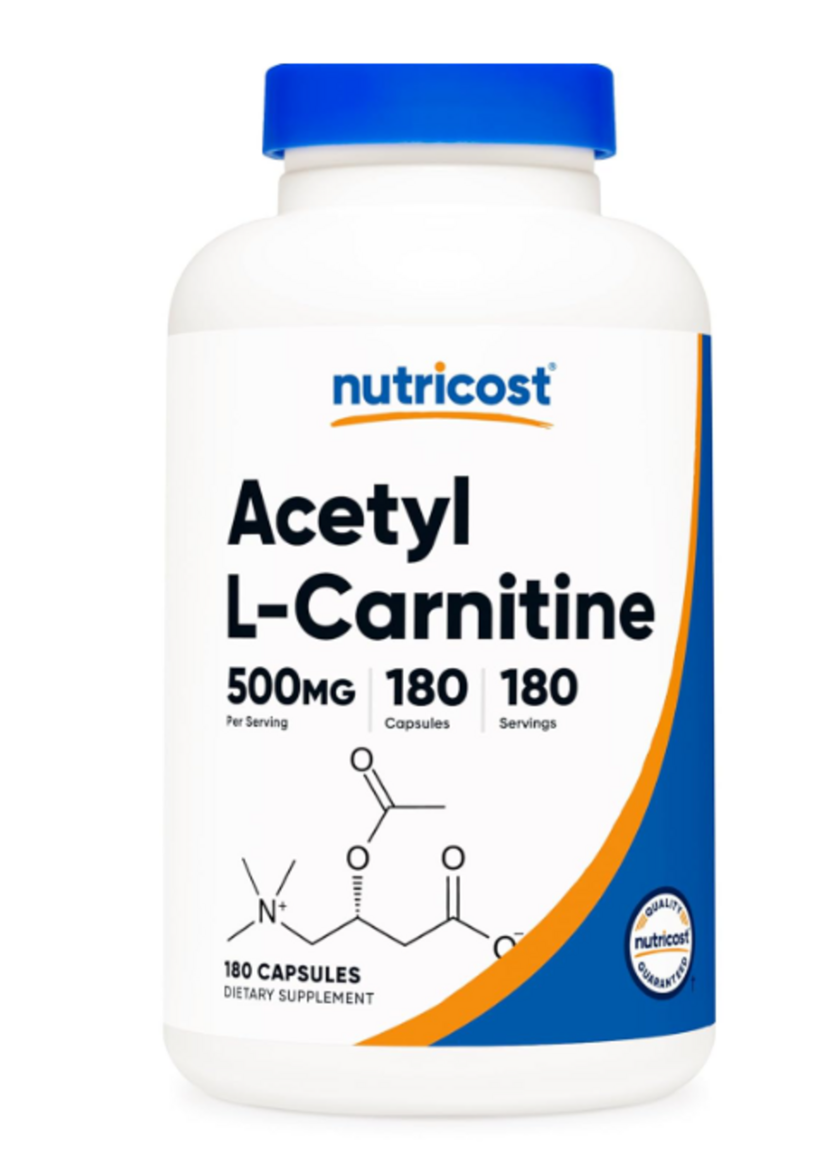 NUTRICOST ACETYL L-CARNITINA 500MG 180 CAP NUTRICOST