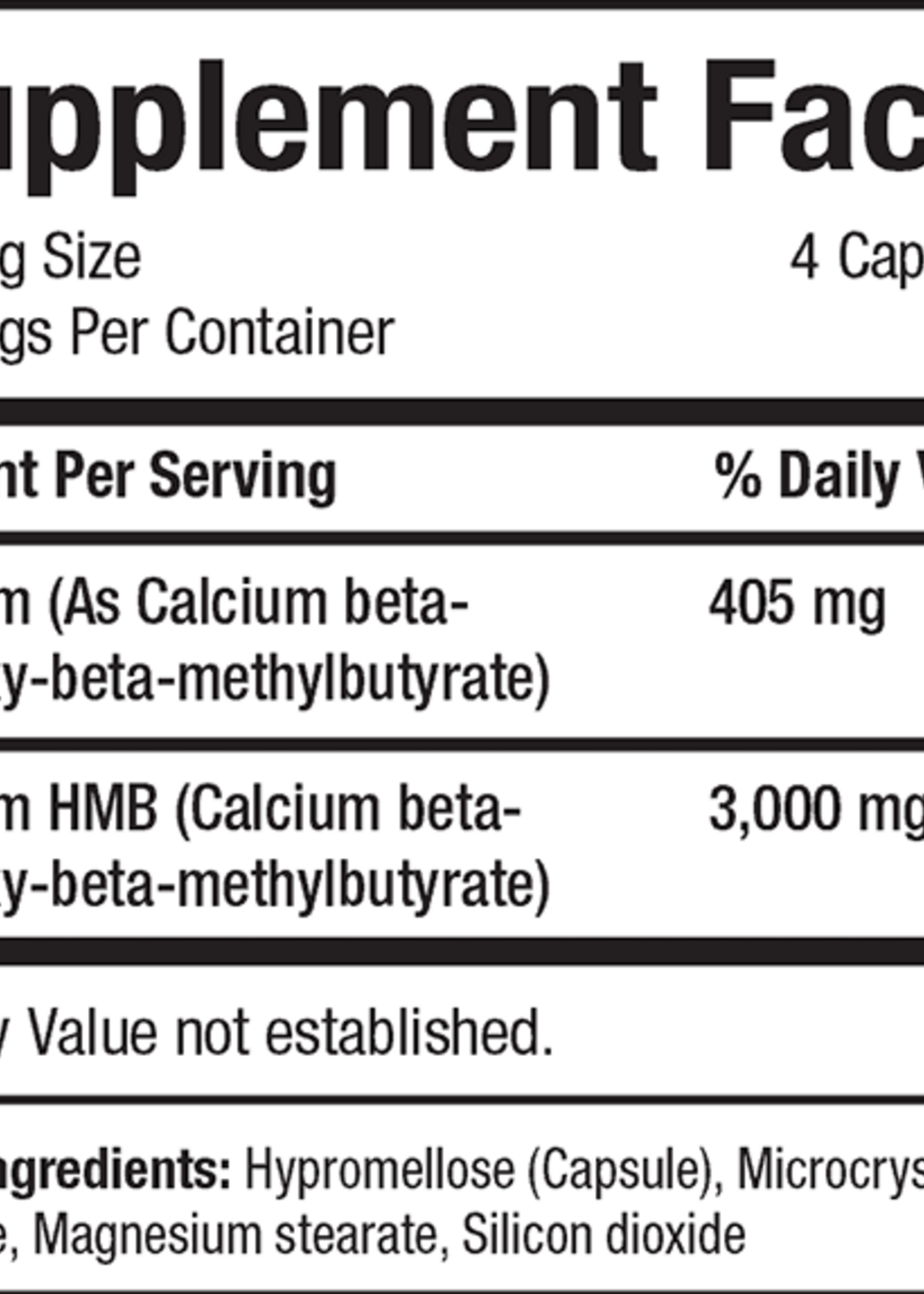 ALLMAX HMB ALLMAX 120 CAP