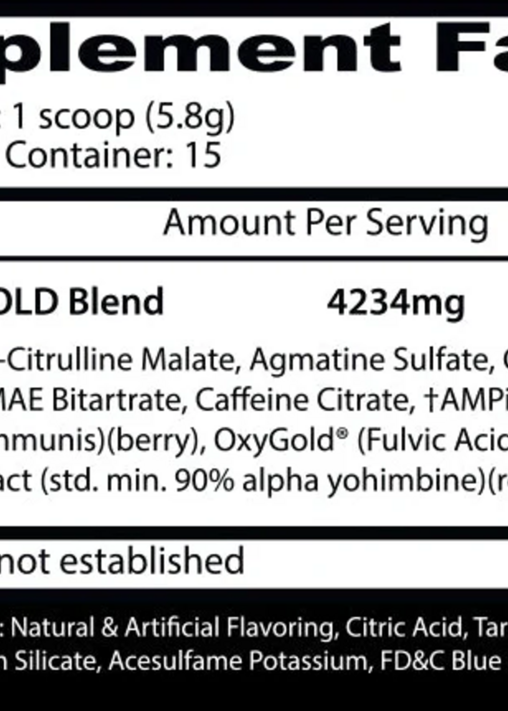 INSANE LABZ PSYCHOTIC GOLD 60 SERV