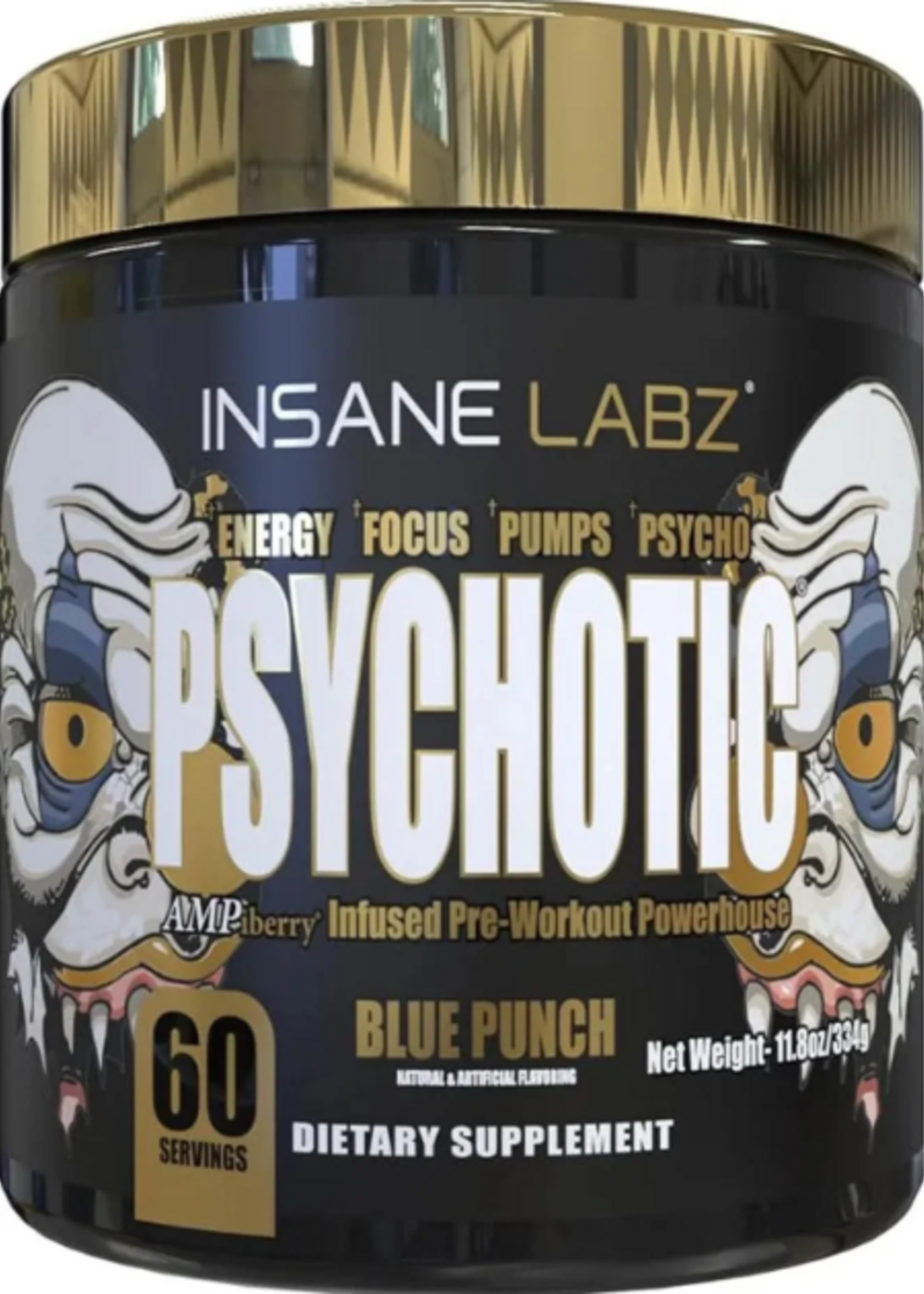 INSANE LABZ PSYCHOTIC GOLD 60 SERV
