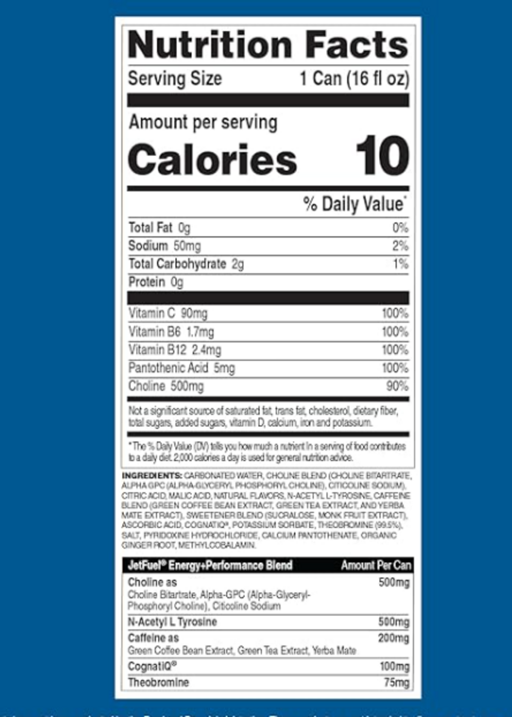 JET FUEL BEBIDA JET FUEL