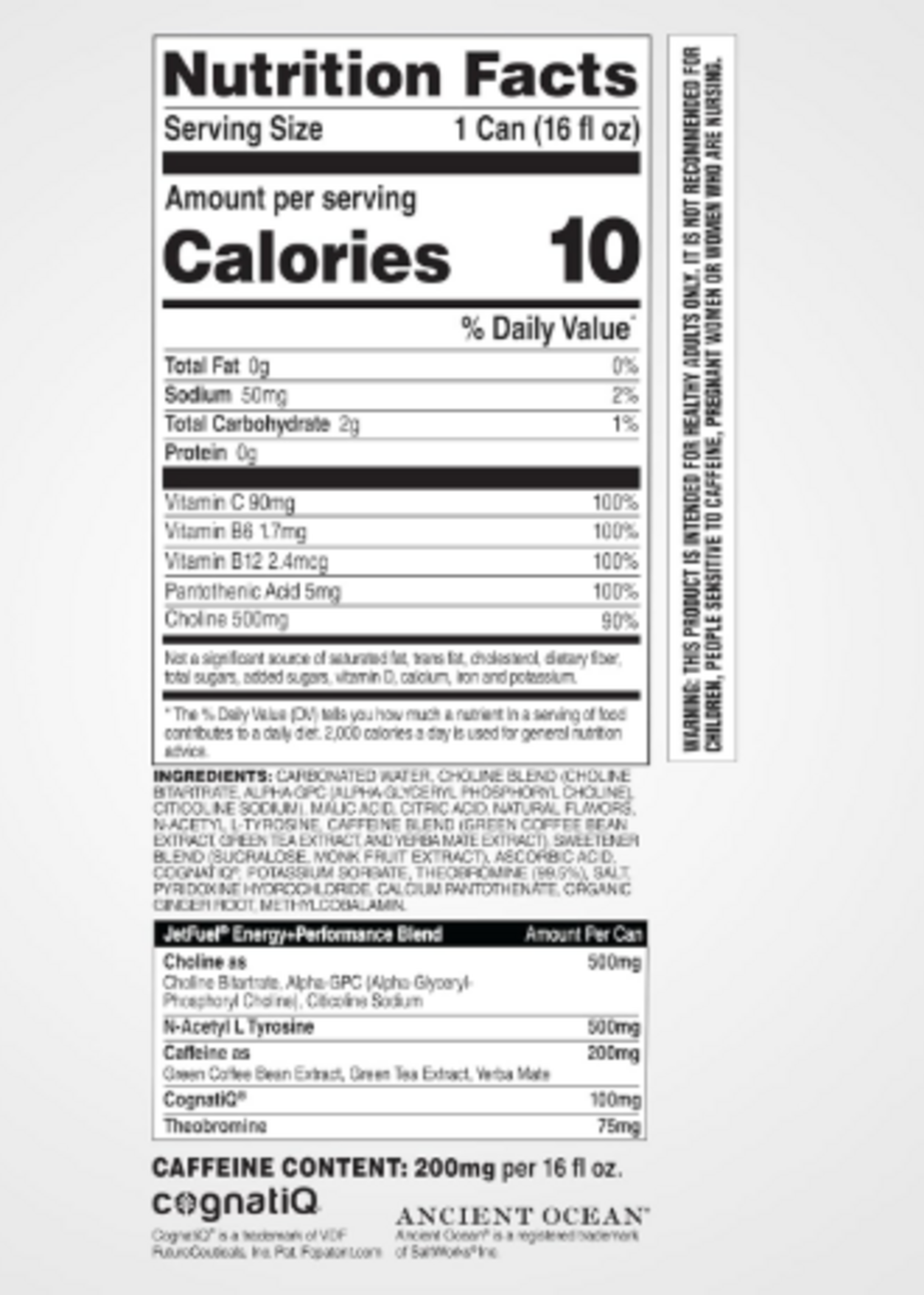 JET FUEL BEBIDA JET FUEL