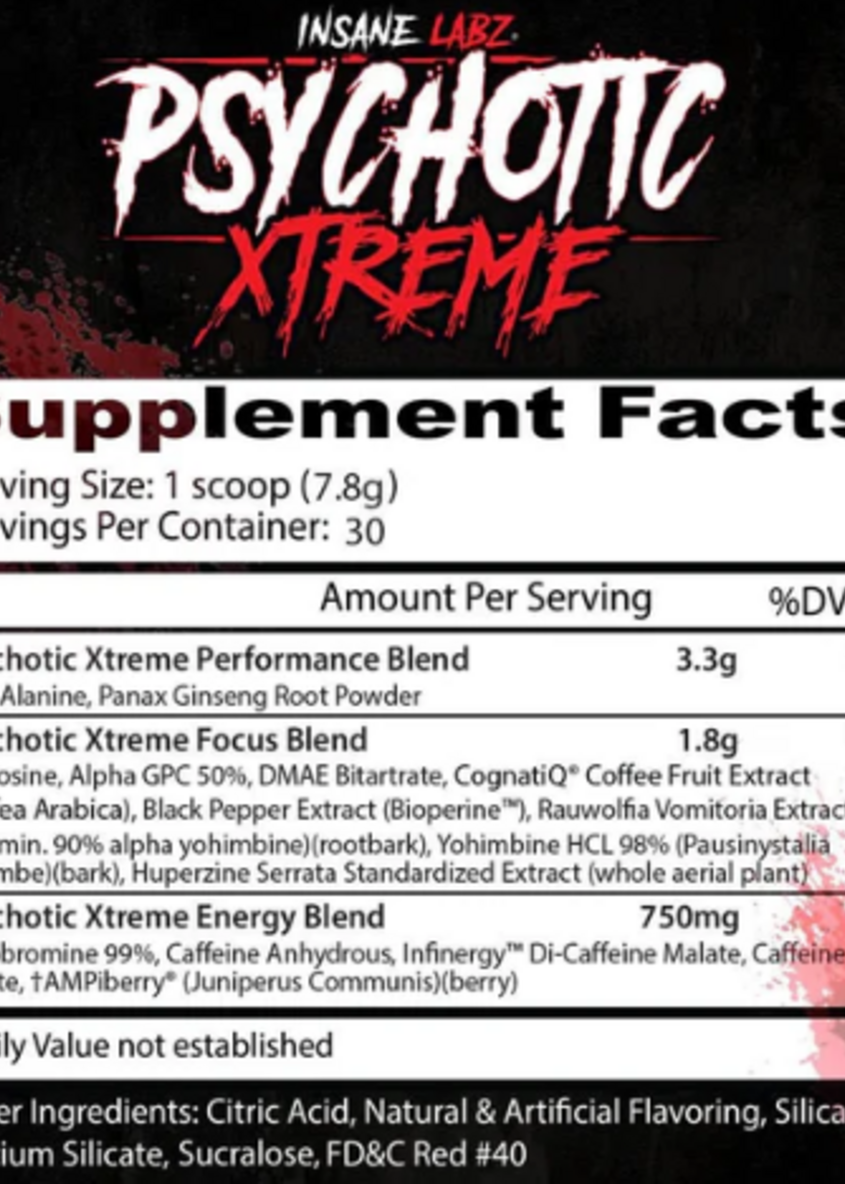 INSANE LABZ PSYCHOTIC XTREME