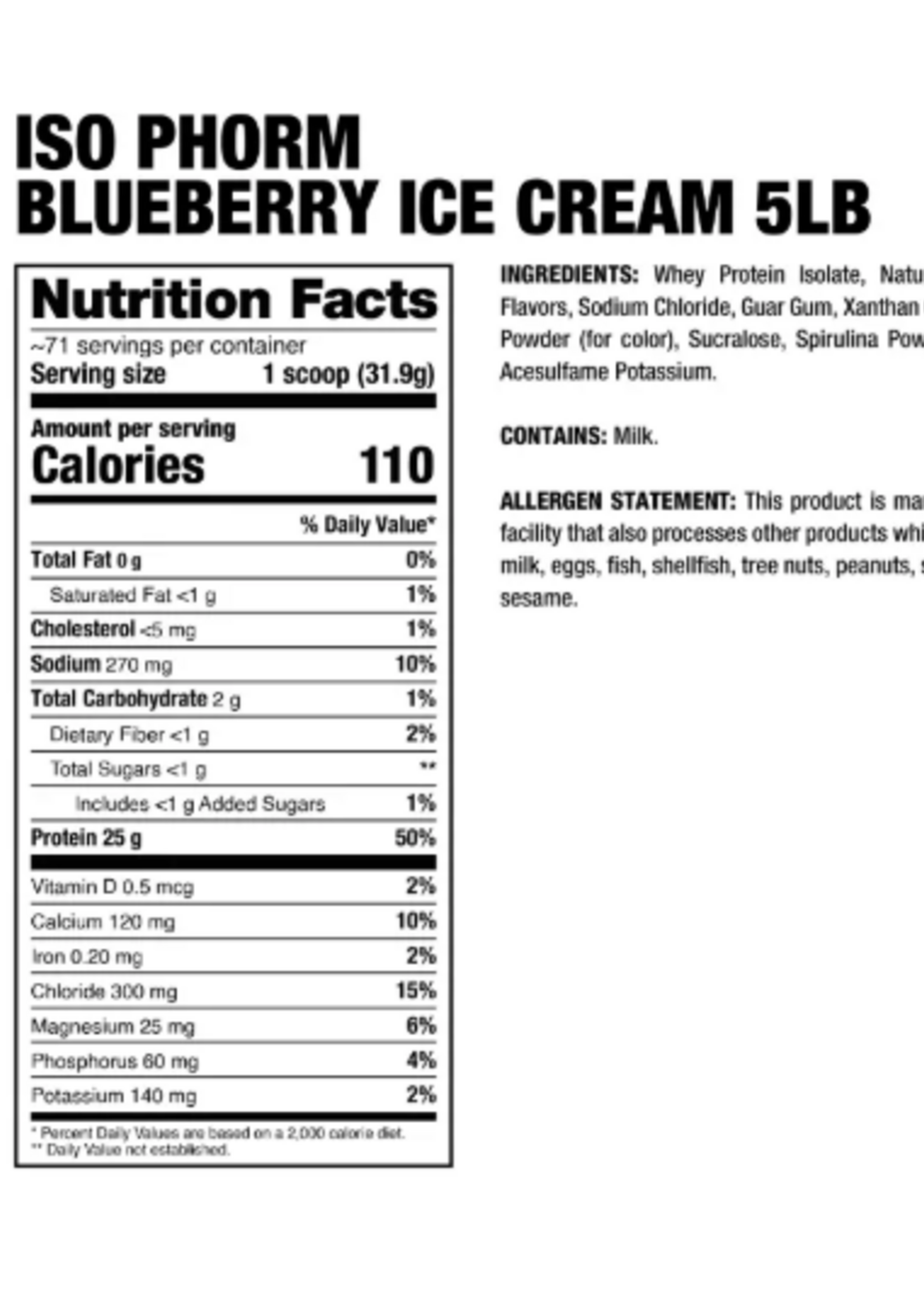 DRAGON PHARMA ISOPHORM 5 LB