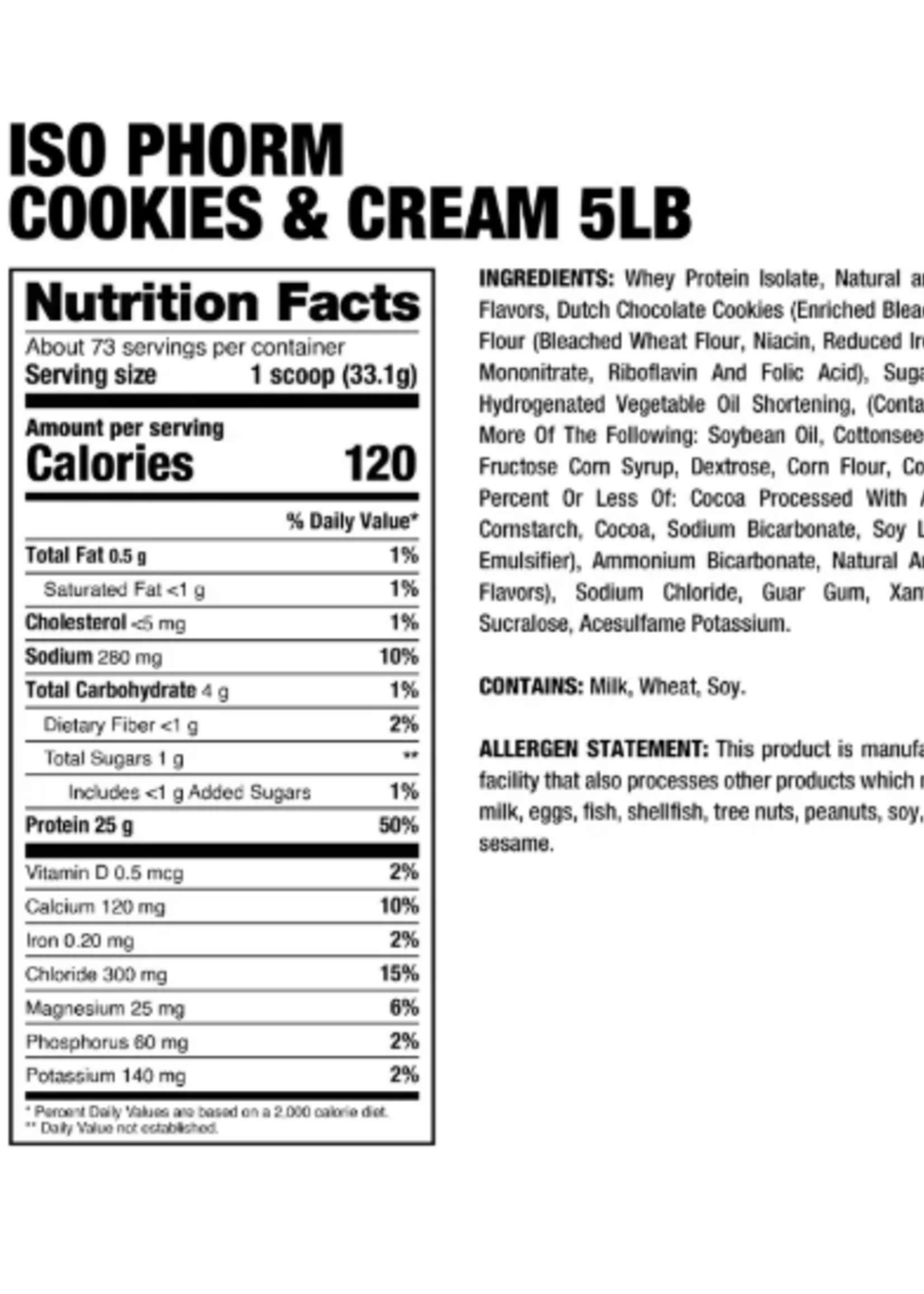 DRAGON PHARMA ISOPHORM 5 LB