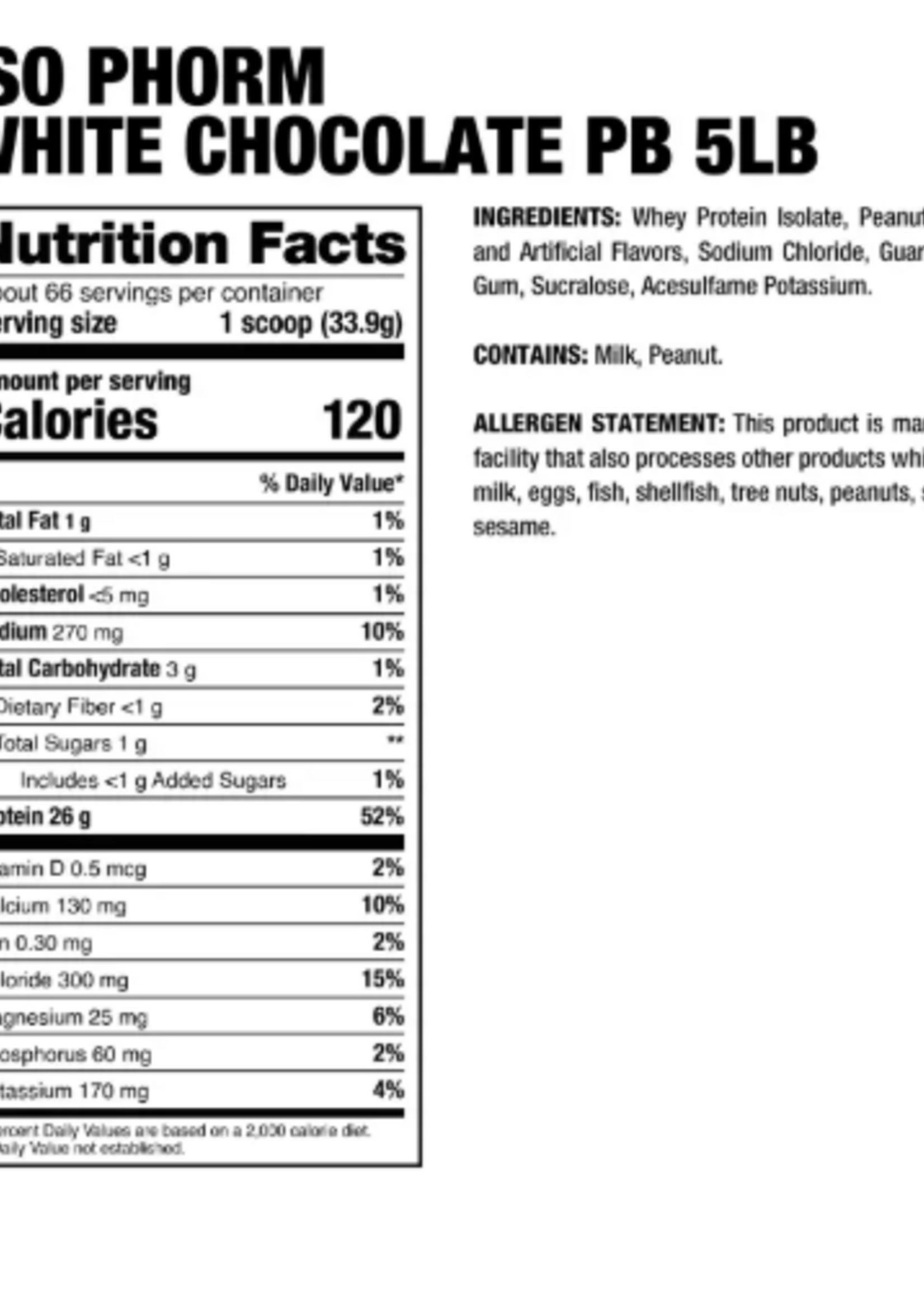 DRAGON PHARMA ISOPHORM 5 LB