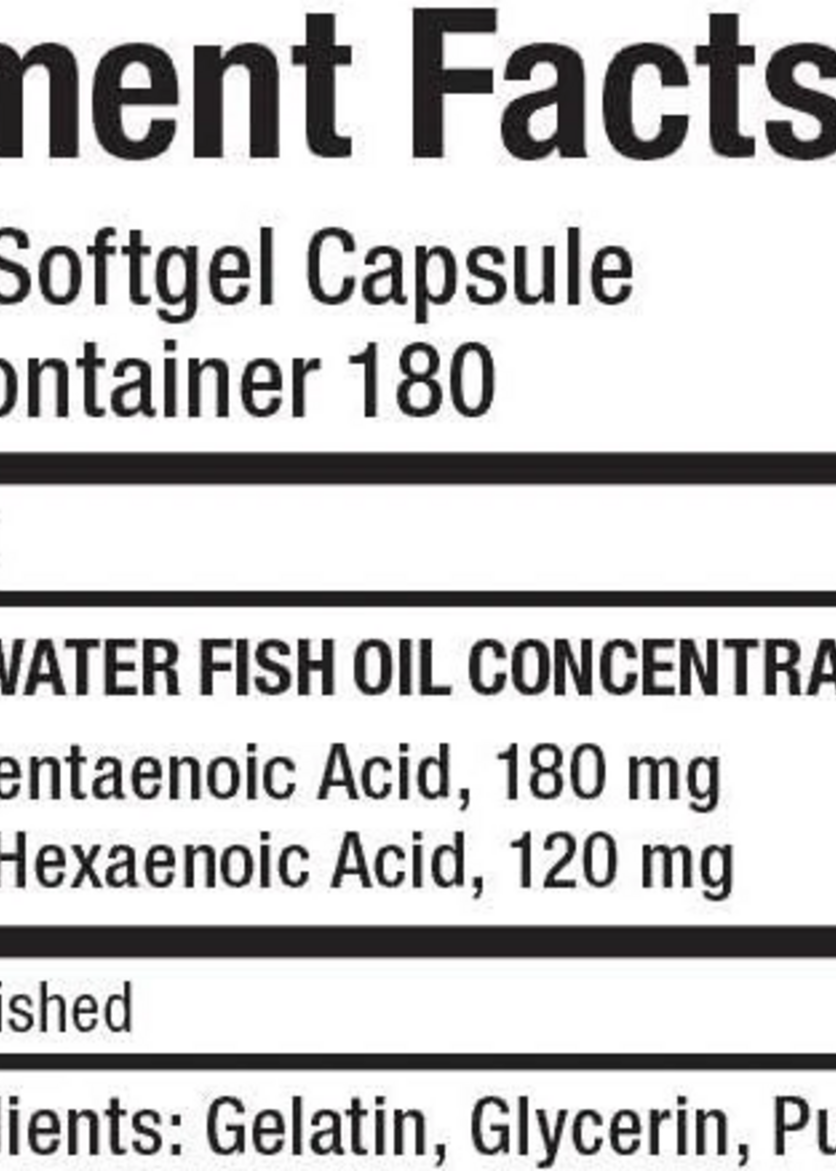ALLMAX OMEGA 3 ALLMAX 180 SOFTGELS