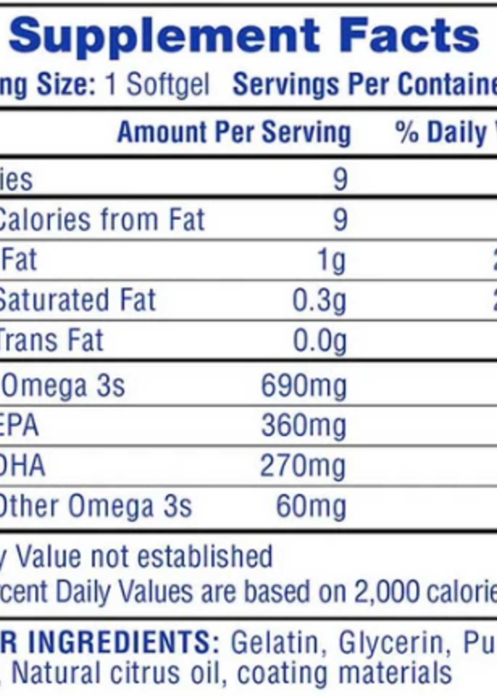 HITECH OMEGA 3 FISH OIL HITECH 90 SOFT