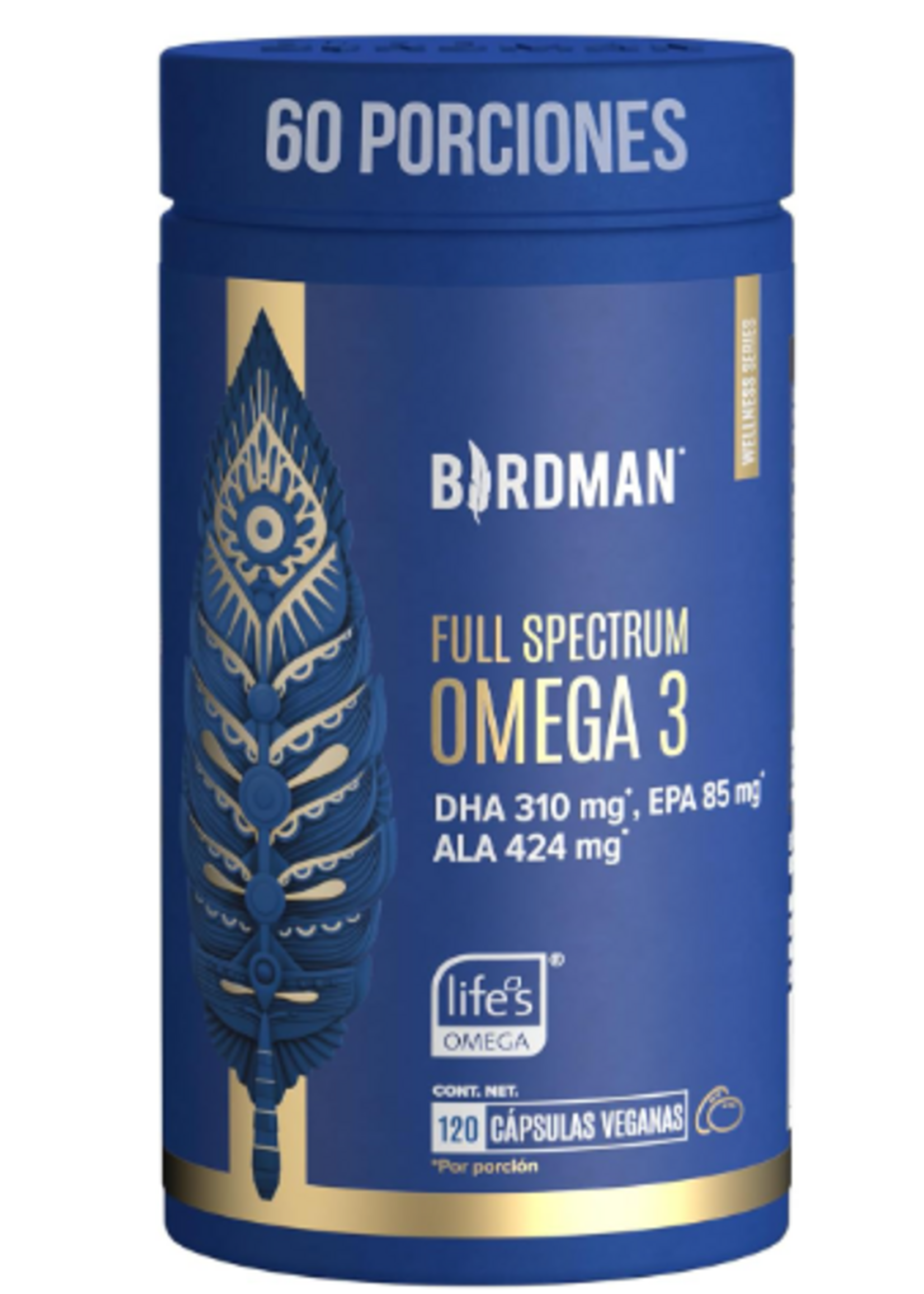 BIRDMAN FULL SPECTRUM OMEGA 3 120 CAPS BIRDMAN