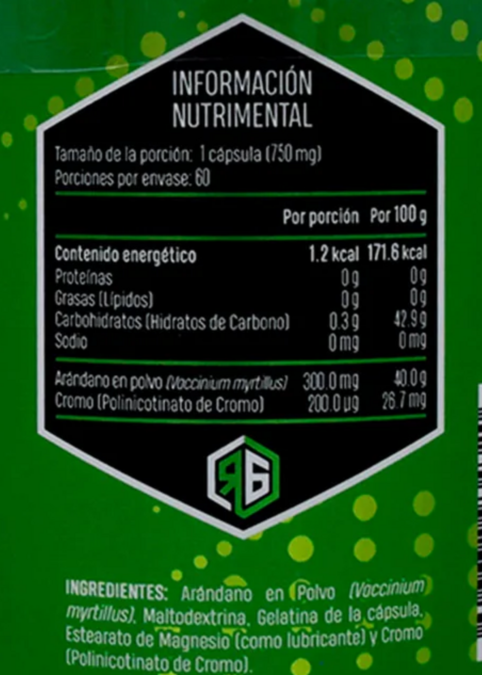 REDGOLD POLINICOTINATO DE CROMO 60 CAP REDGOLD