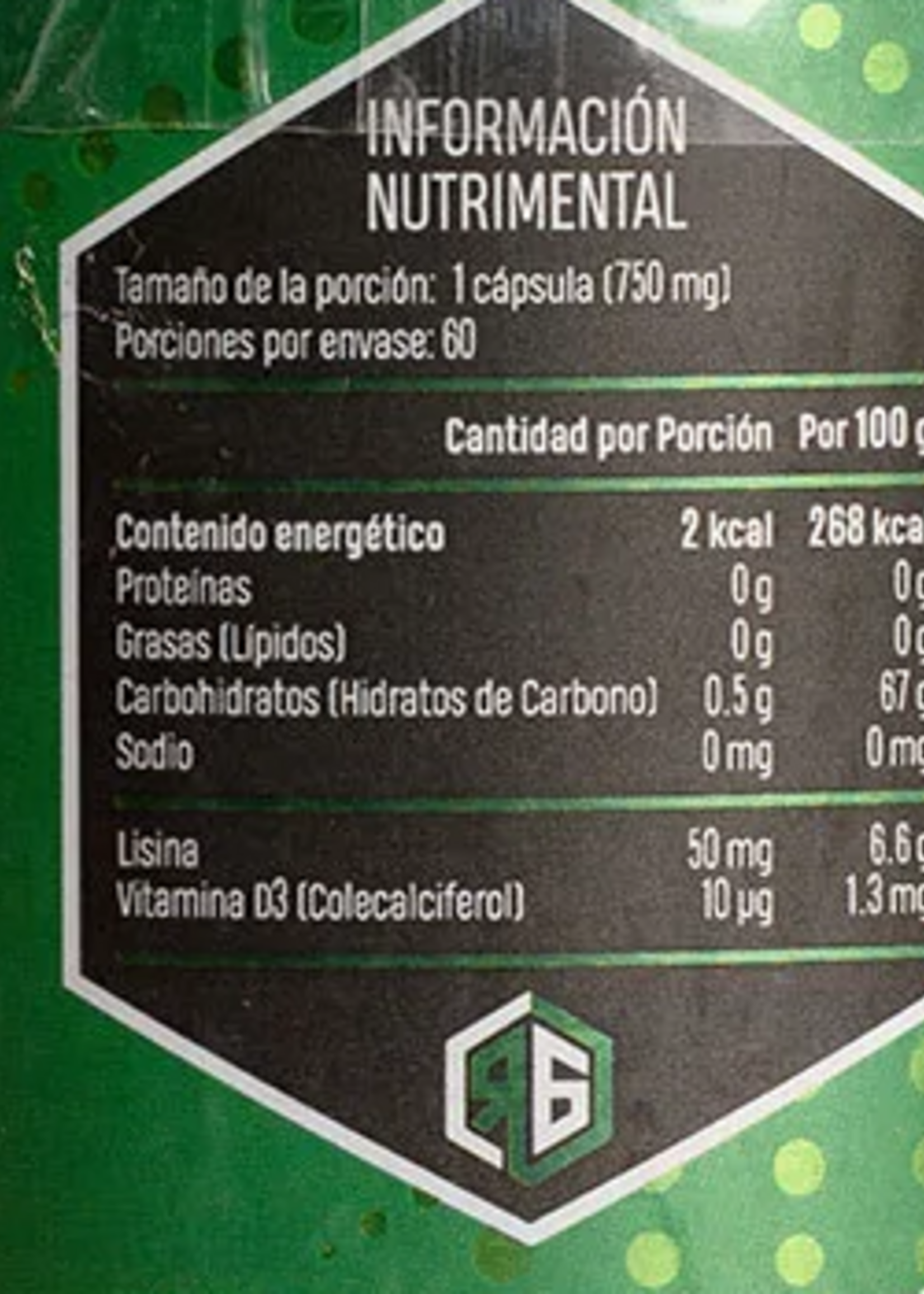 REDGOLD VITAMINA D3 REDGOLD 750 MG 60 CAP