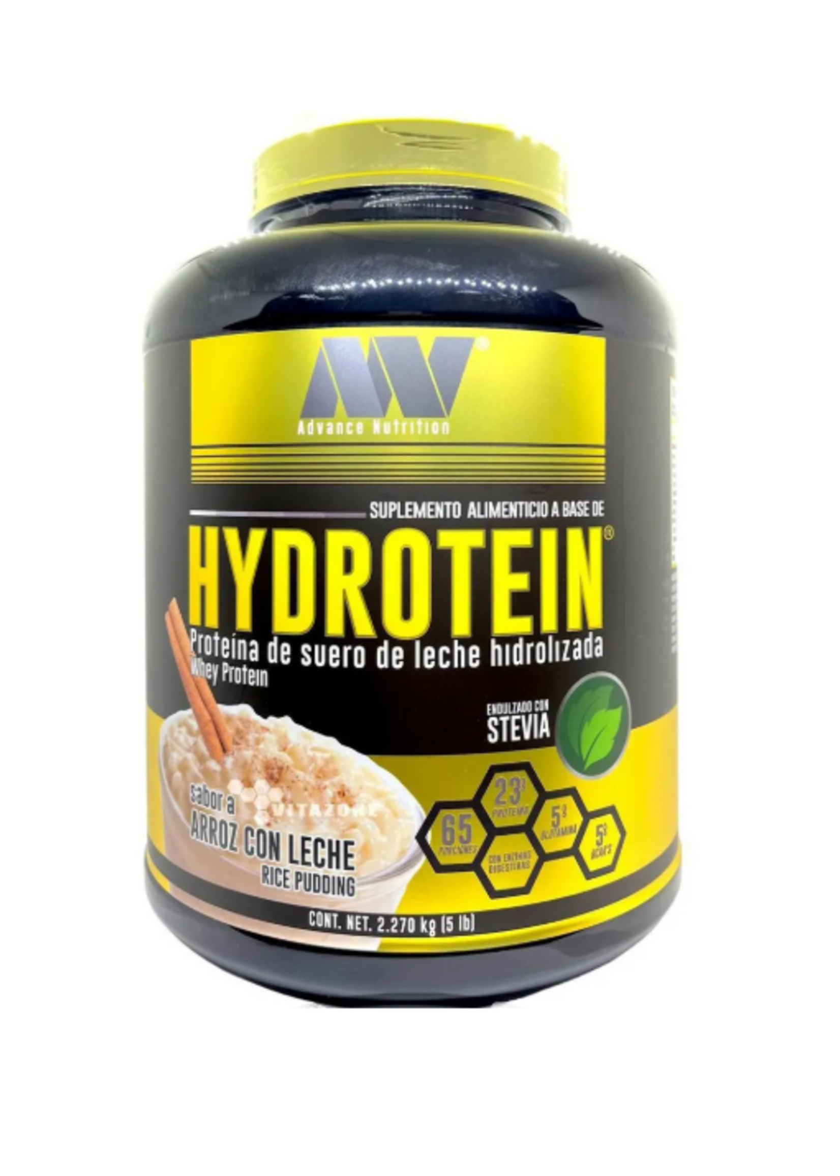 ADVANCE NUTRITION HYDROTEIN TAPA DORADA