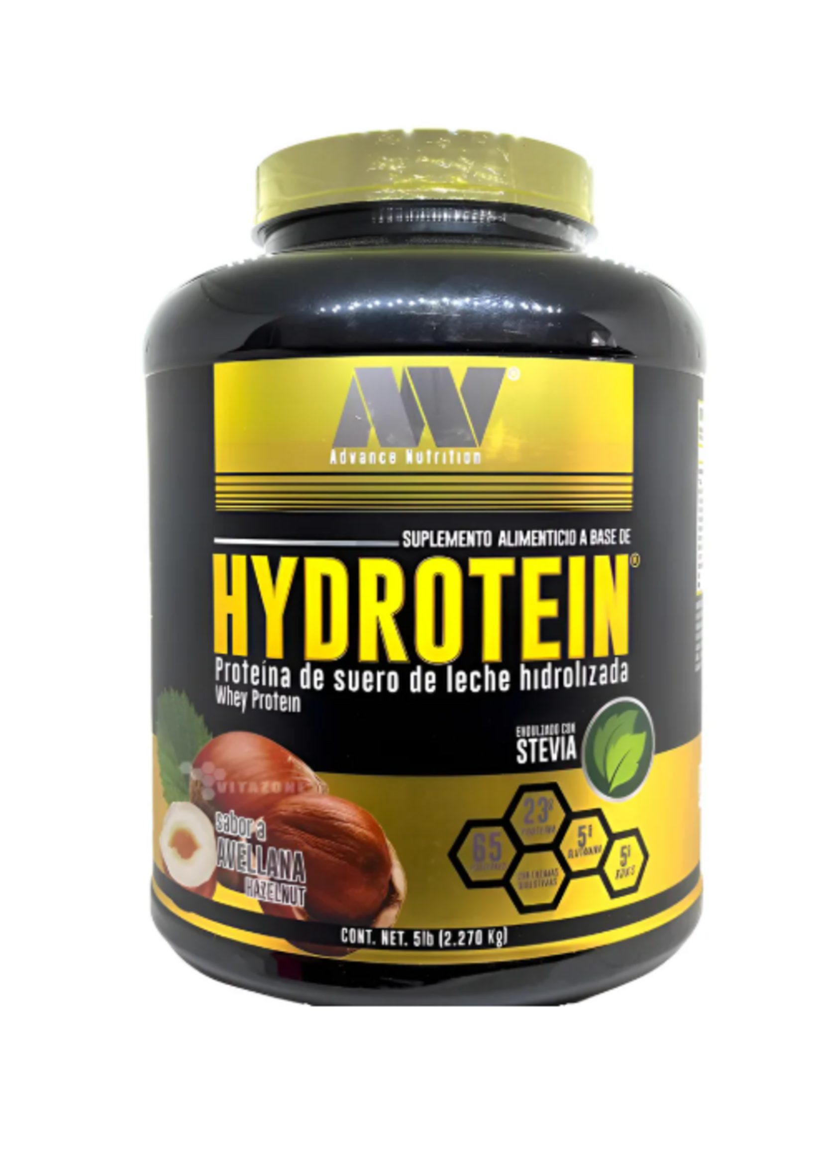 ADVANCE NUTRITION HYDROTEIN TAPA DORADA
