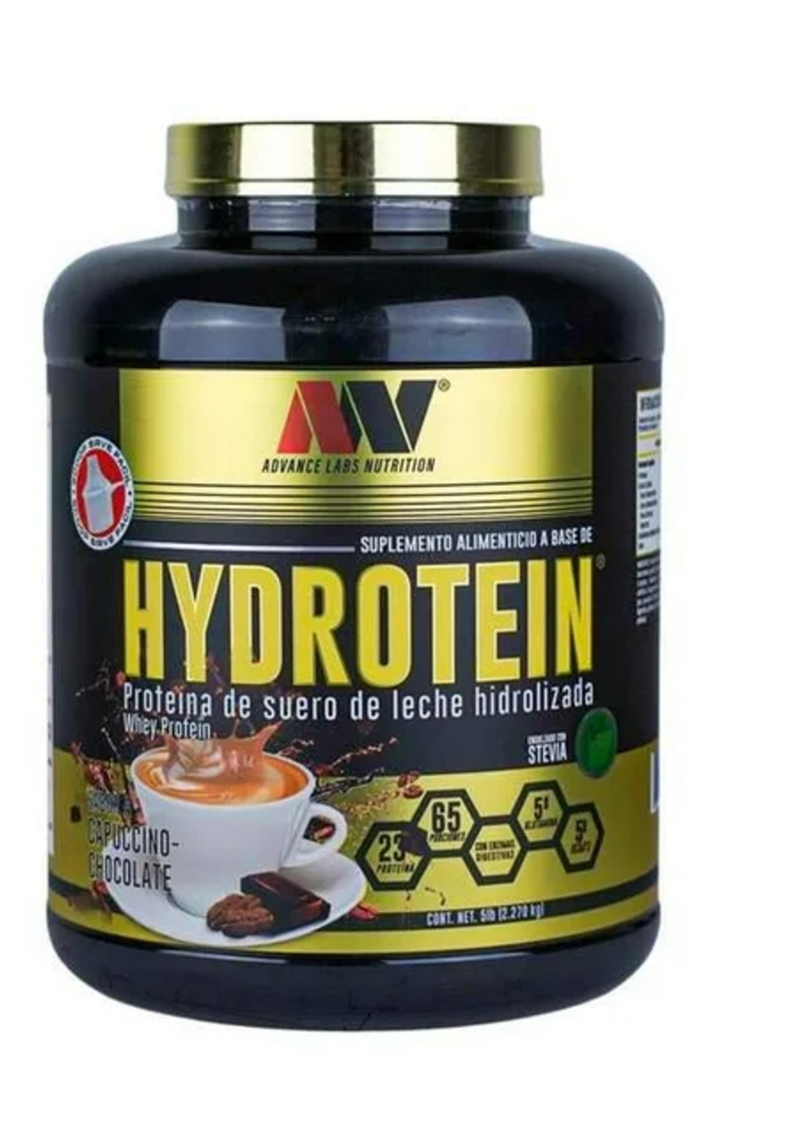 ADVANCE NUTRITION HYDROTEIN TAPA DORADA