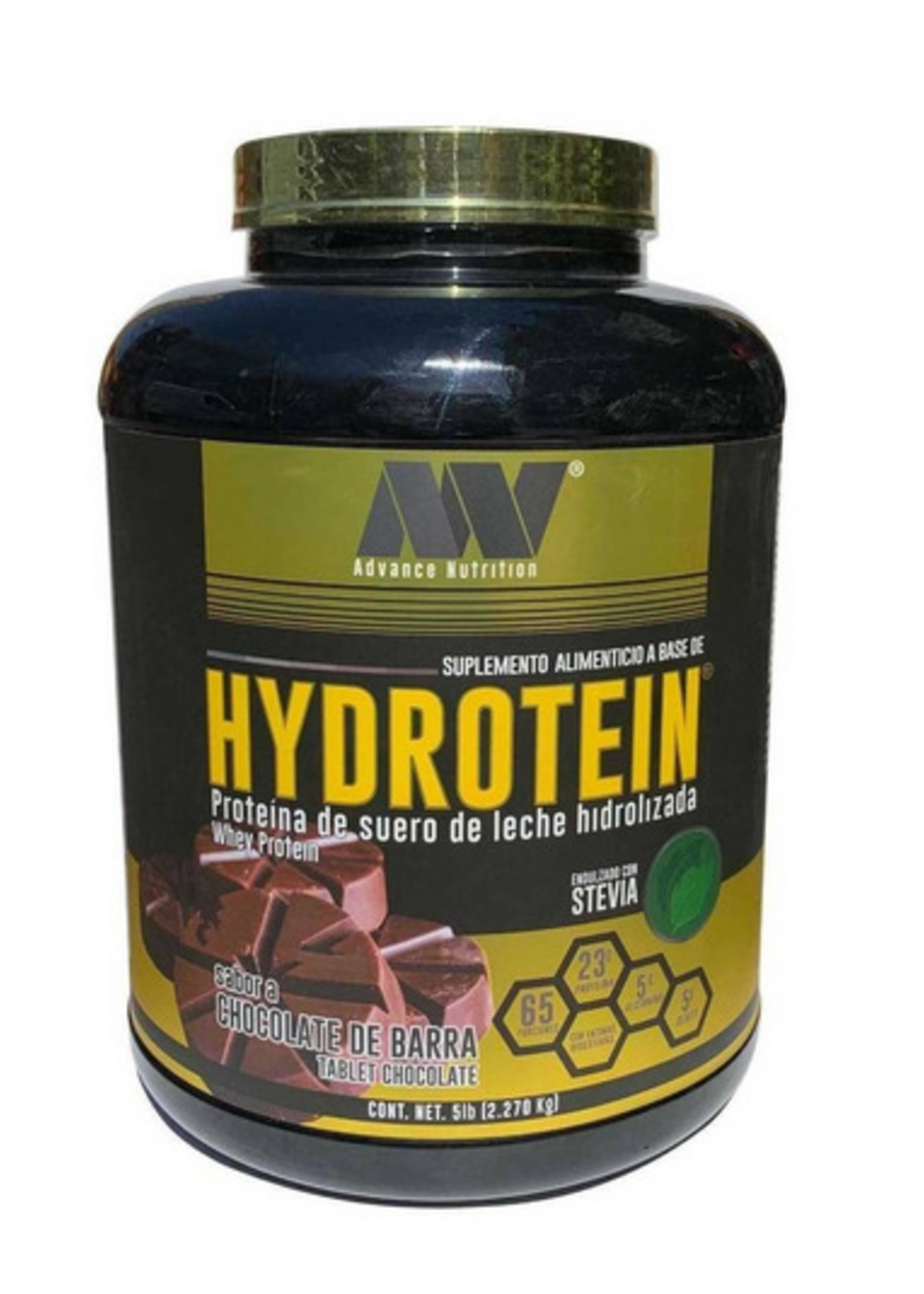 ADVANCE NUTRITION HYDROTEIN TAPA DORADA