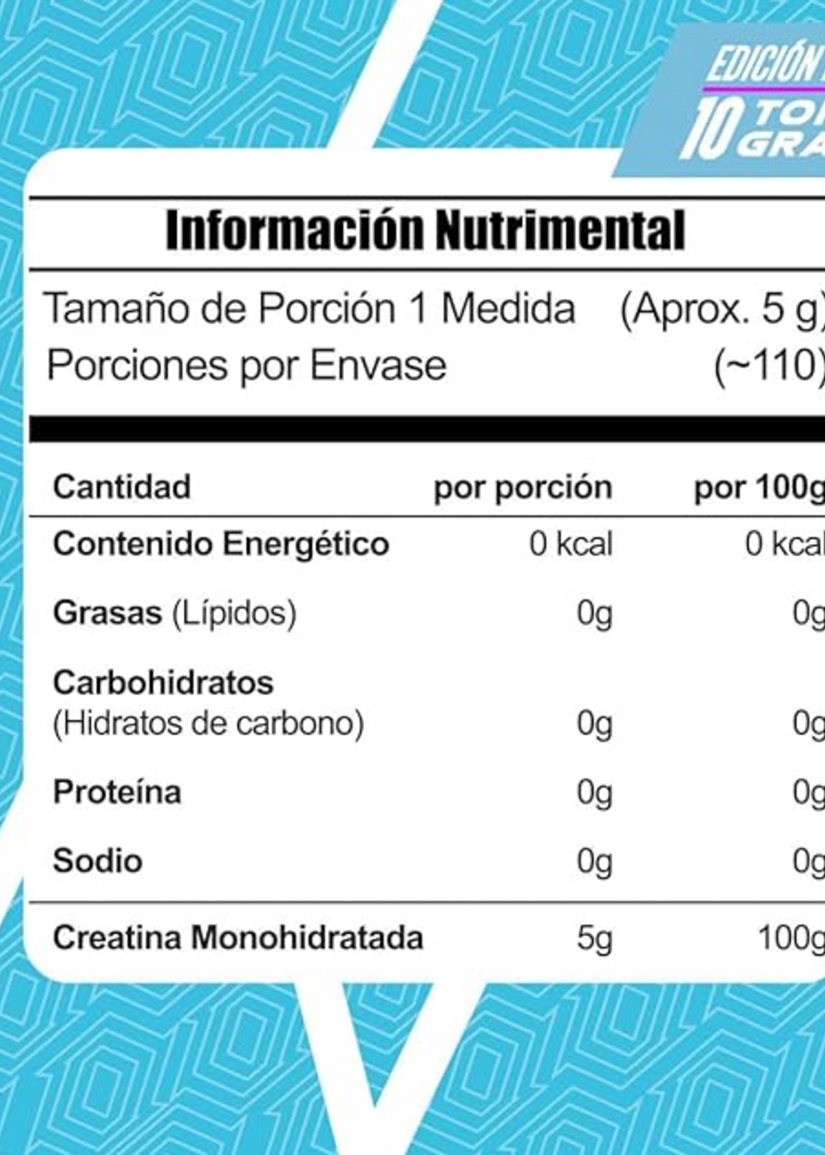 META NUTRITION CREATINA META 110 SERV