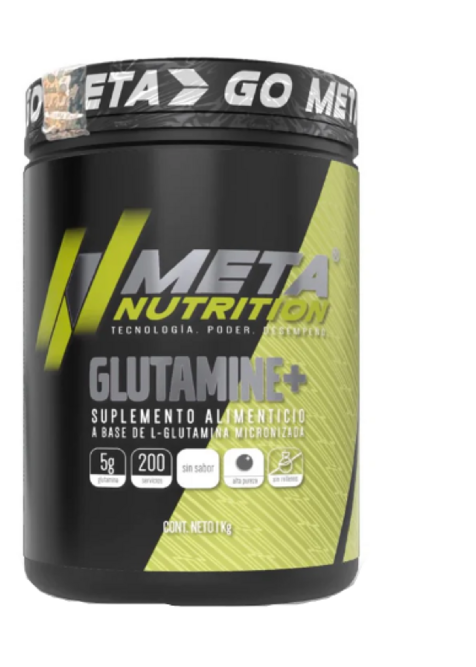 META NUTRITION GLUTAMINA META 200 SERV