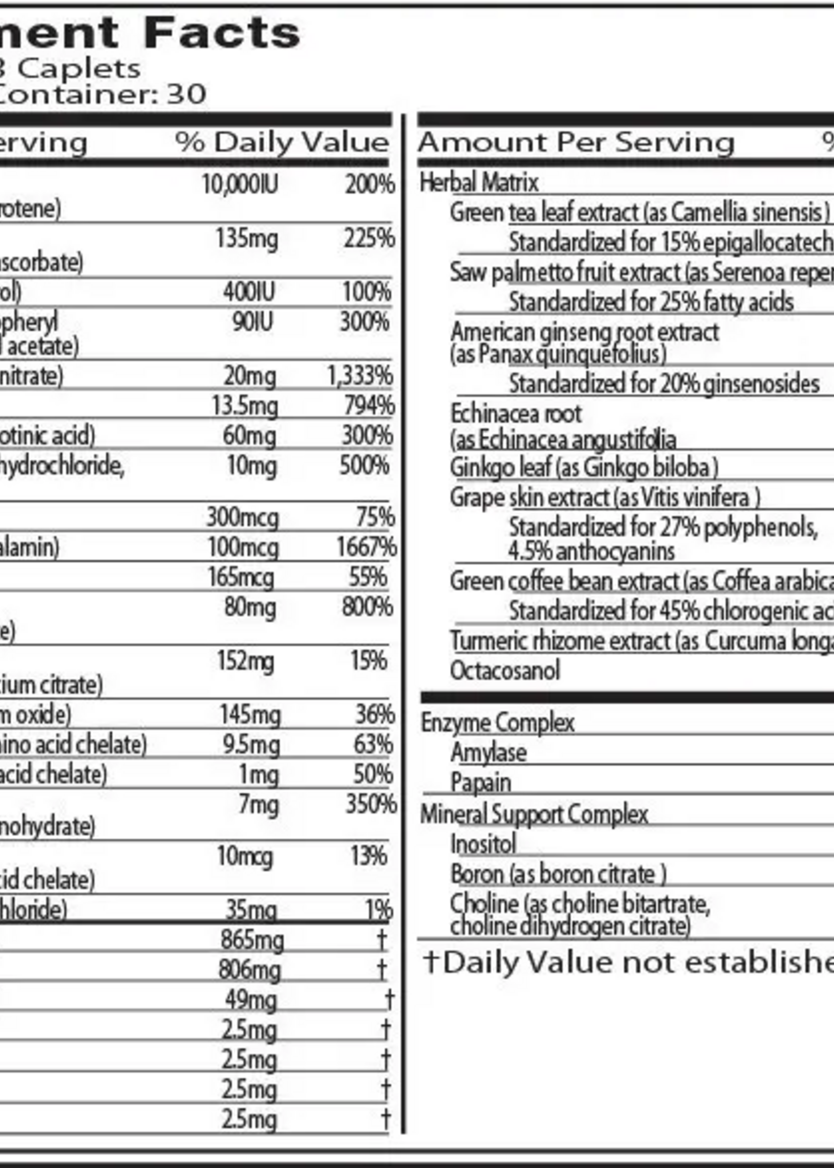 MUSCLETECH PLATINUM MULTIVITAMIN 90 CAP