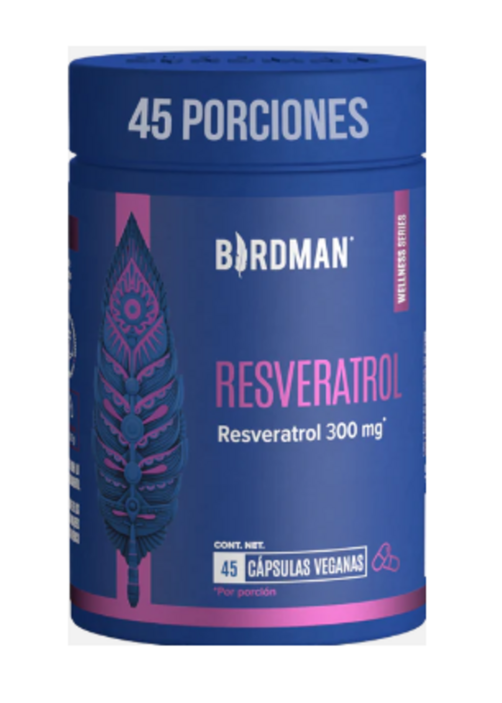 BIRDMAN RESVERATROL 45 CAPS BIRDMAN