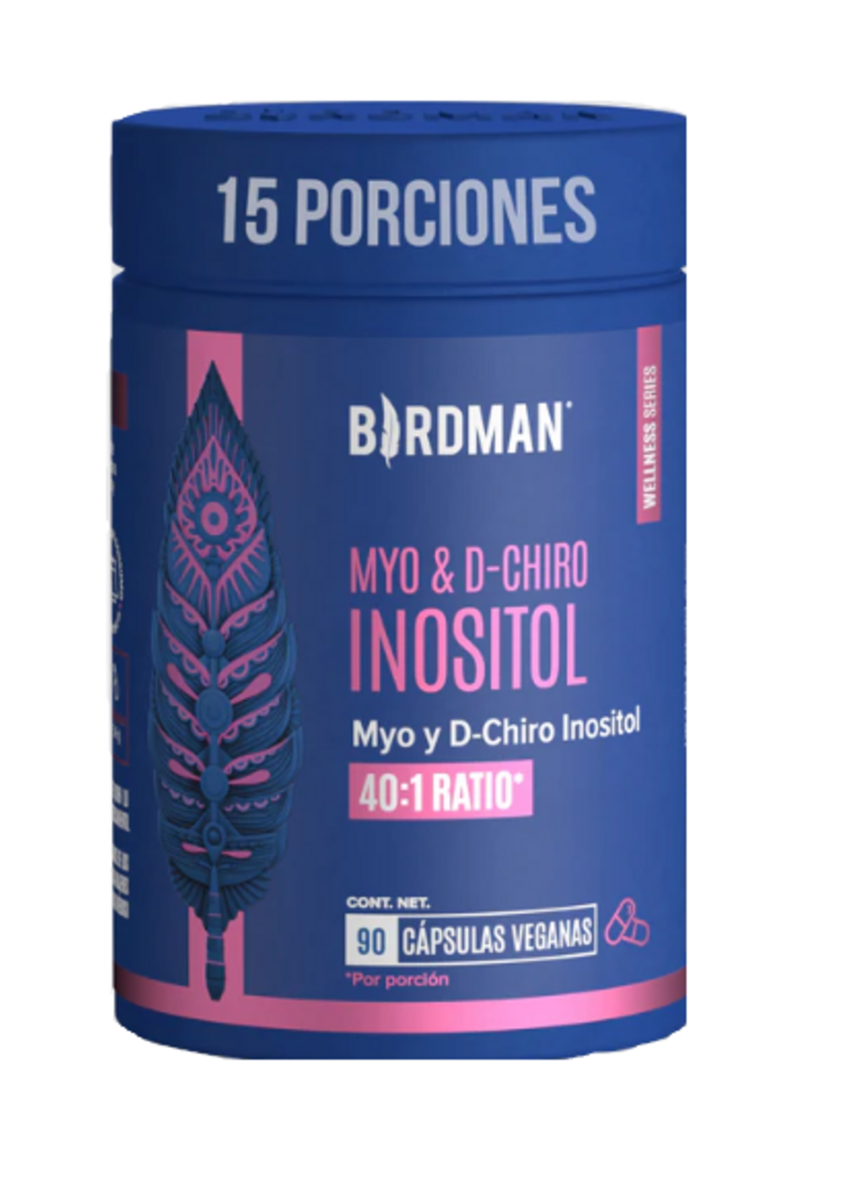 BIRDMAN MYO & D-CHIRO INOSITOL 90 CAP BIRDMAN