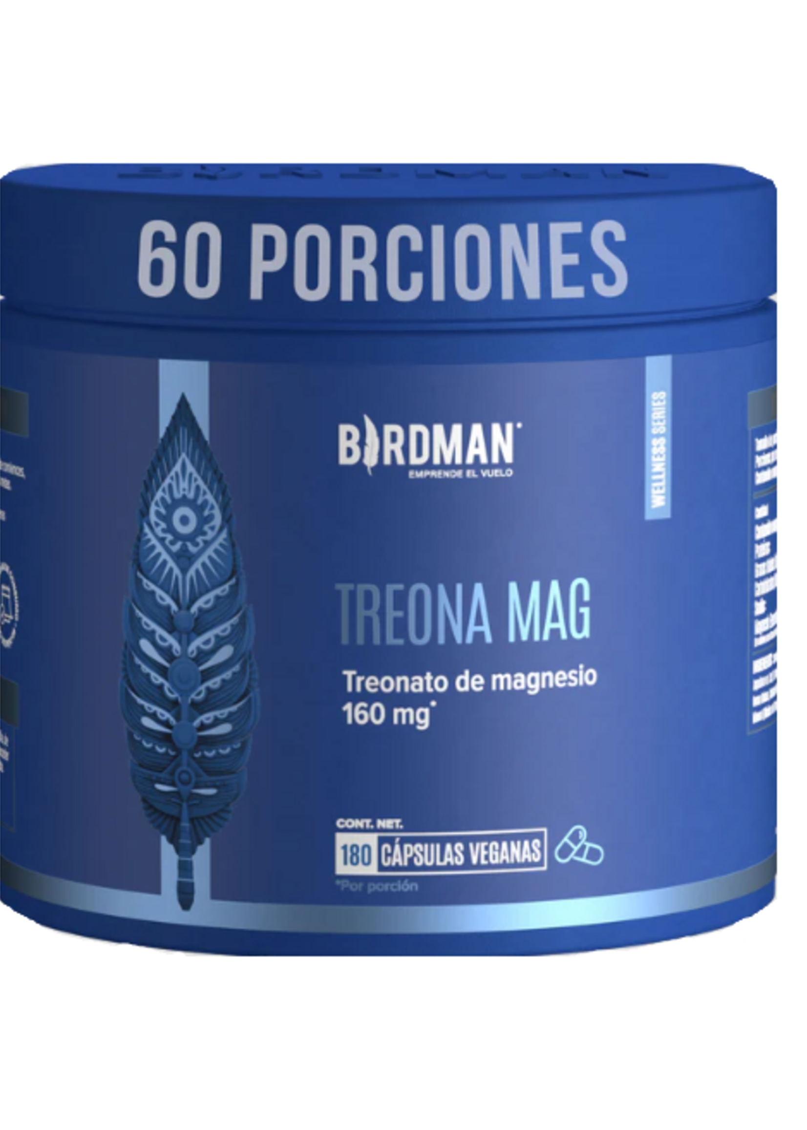 BIRDMAN TREONATO DE MAGNESIO 180 CAPS BIRDMAN