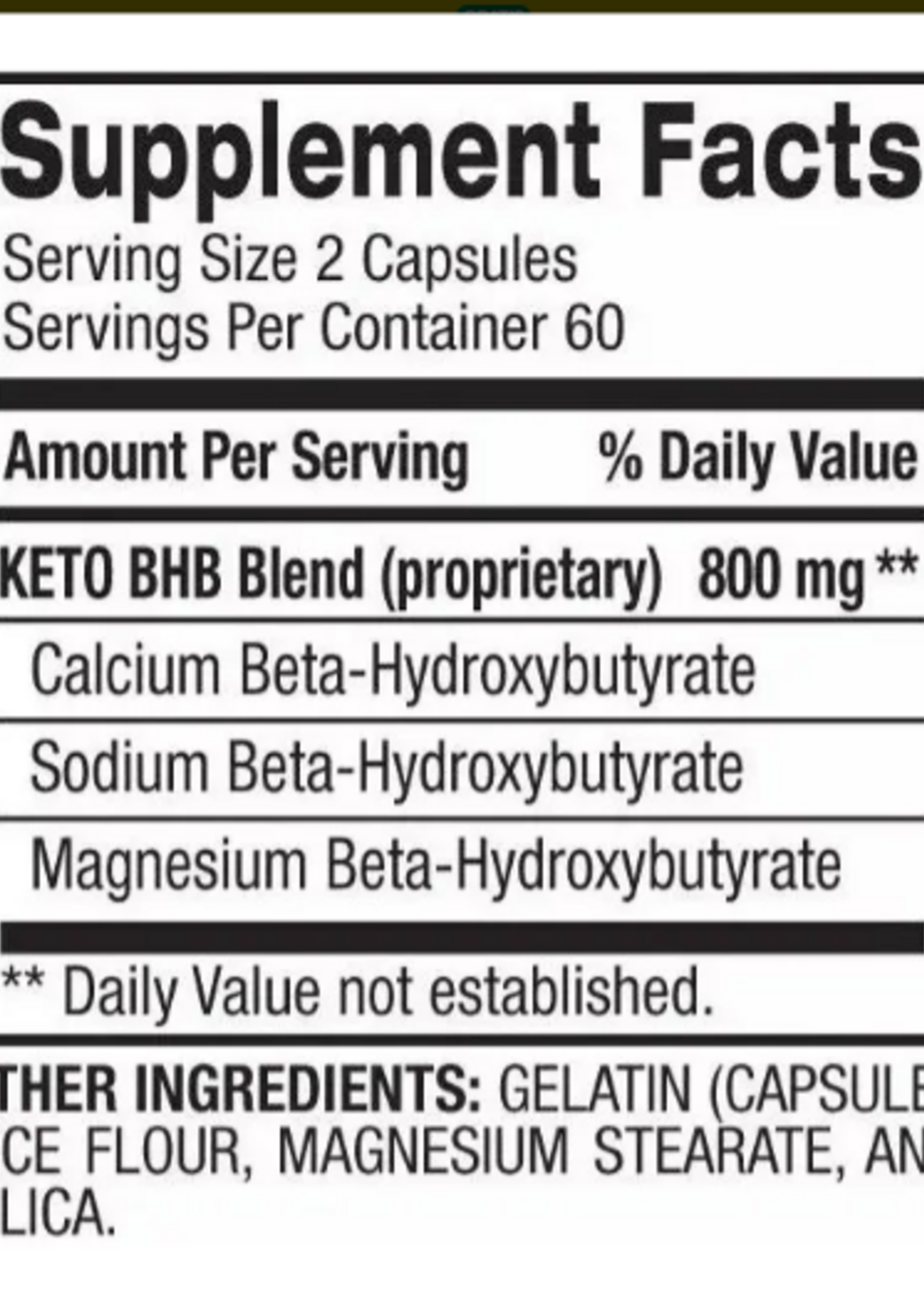 BPI KETO BHB BPI 120 CAP