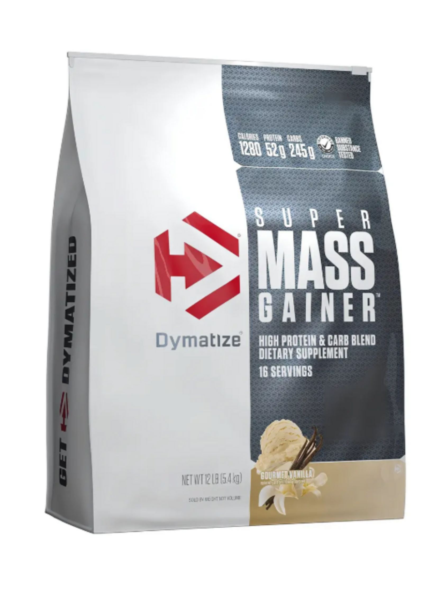 DYMATIZE SUPER MASS GAINER DYMATIZE 12 LB