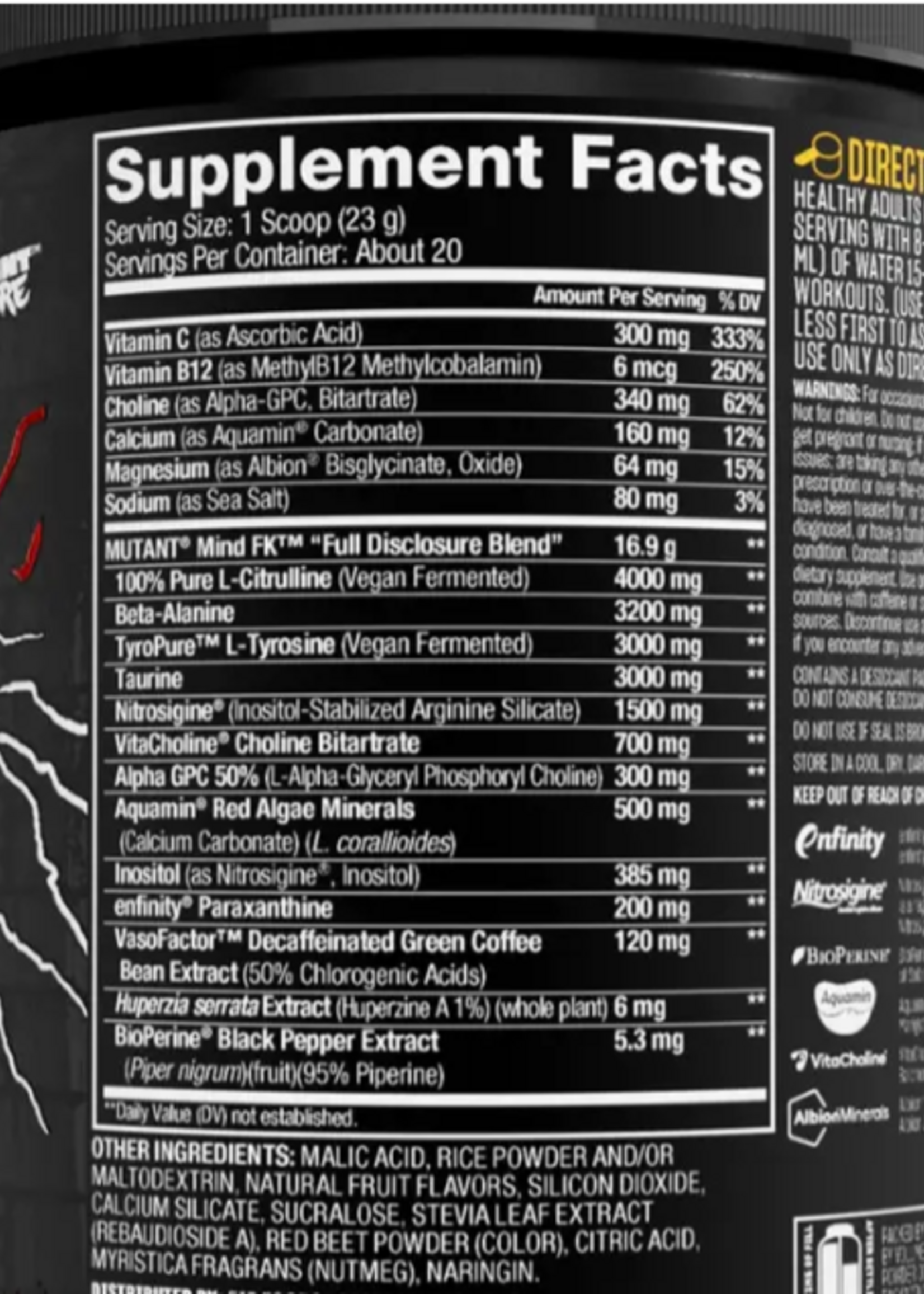 MUTANT MUTANT MINDFK PREWORK