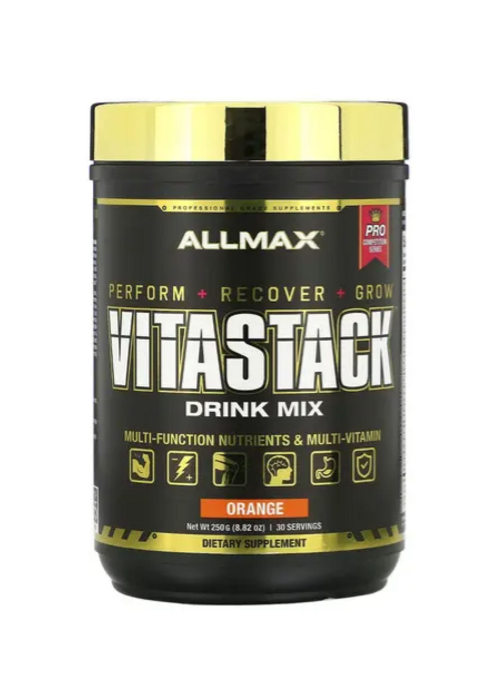 ALLMAX VITASTACK (Multivitamínico) 30 SERV ALLMAX  ORANGE *PROMO*