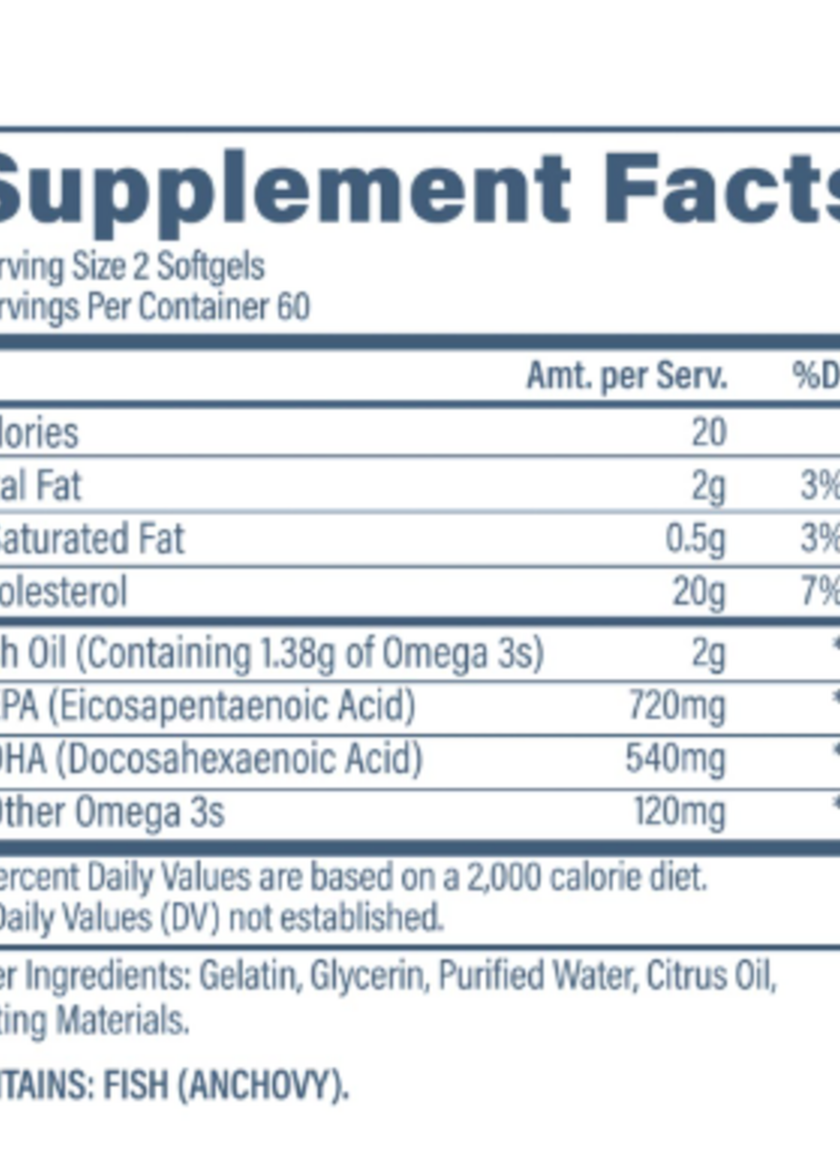 REVIVE OMEGA 3 REVIVE 120 SOFTGELS