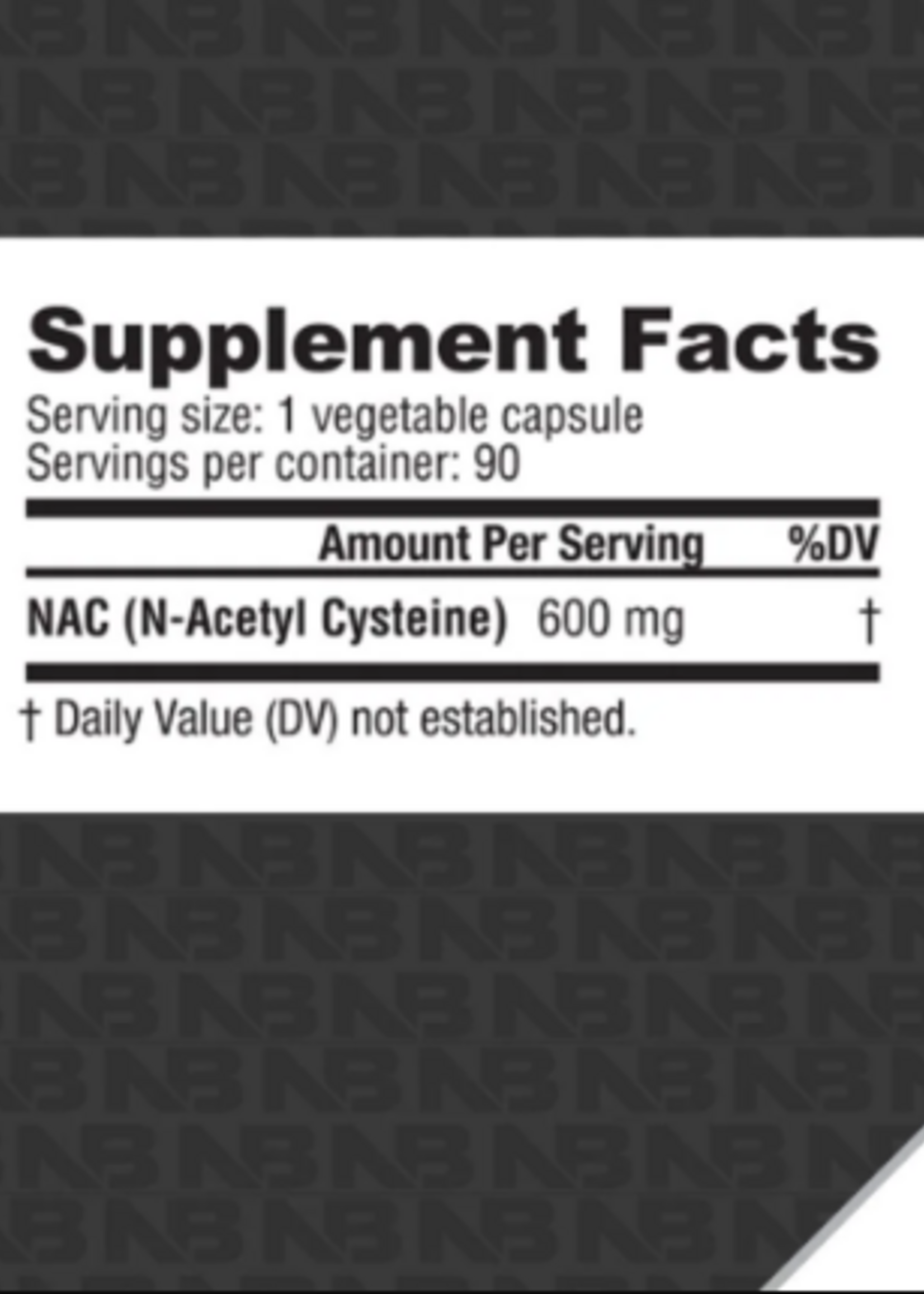 NUTRABIO NAC 90 CAP 600 MG NUTRABIO