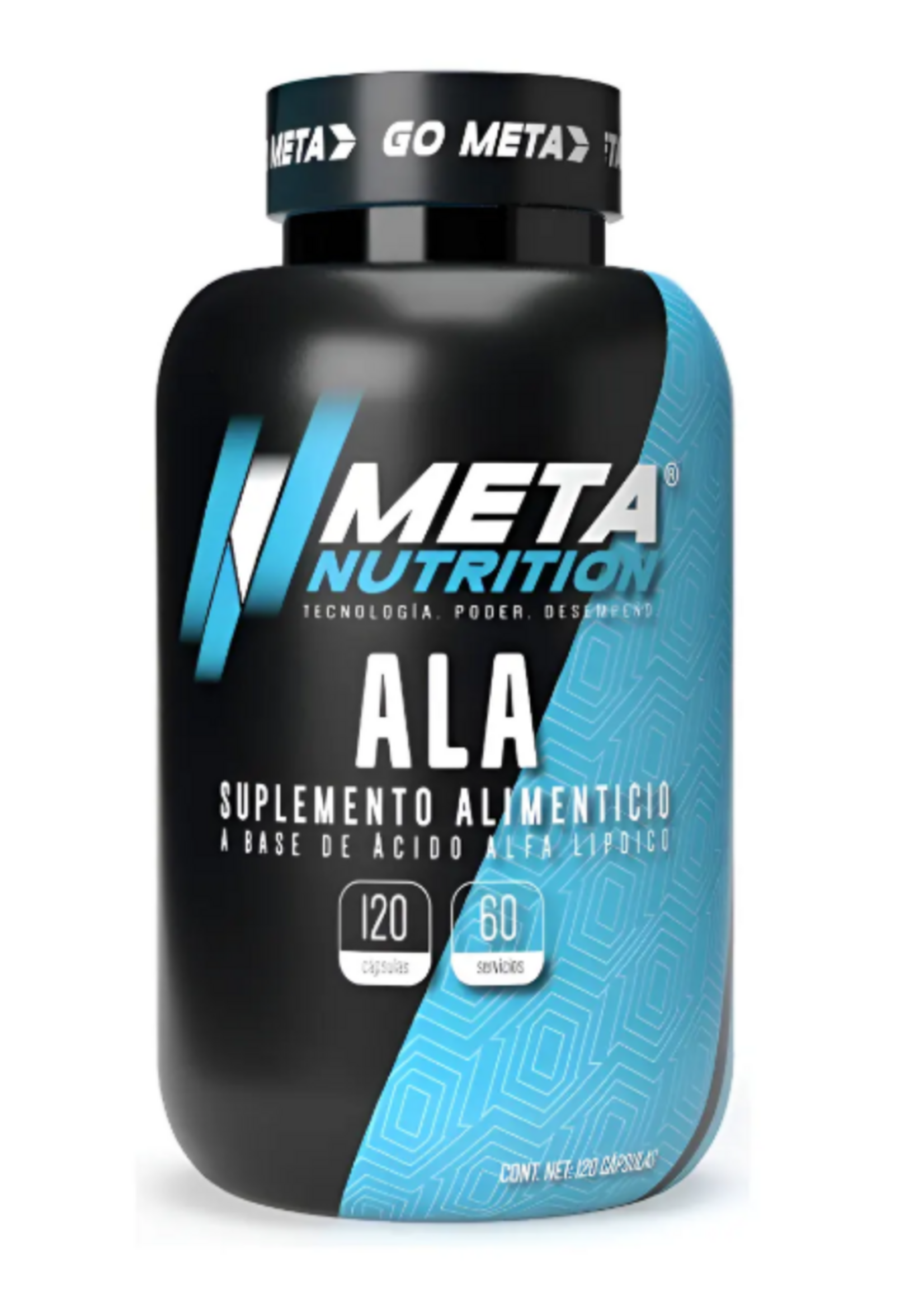 META NUTRITION ALPHA LIPOIC (RALA) META 120 CAP