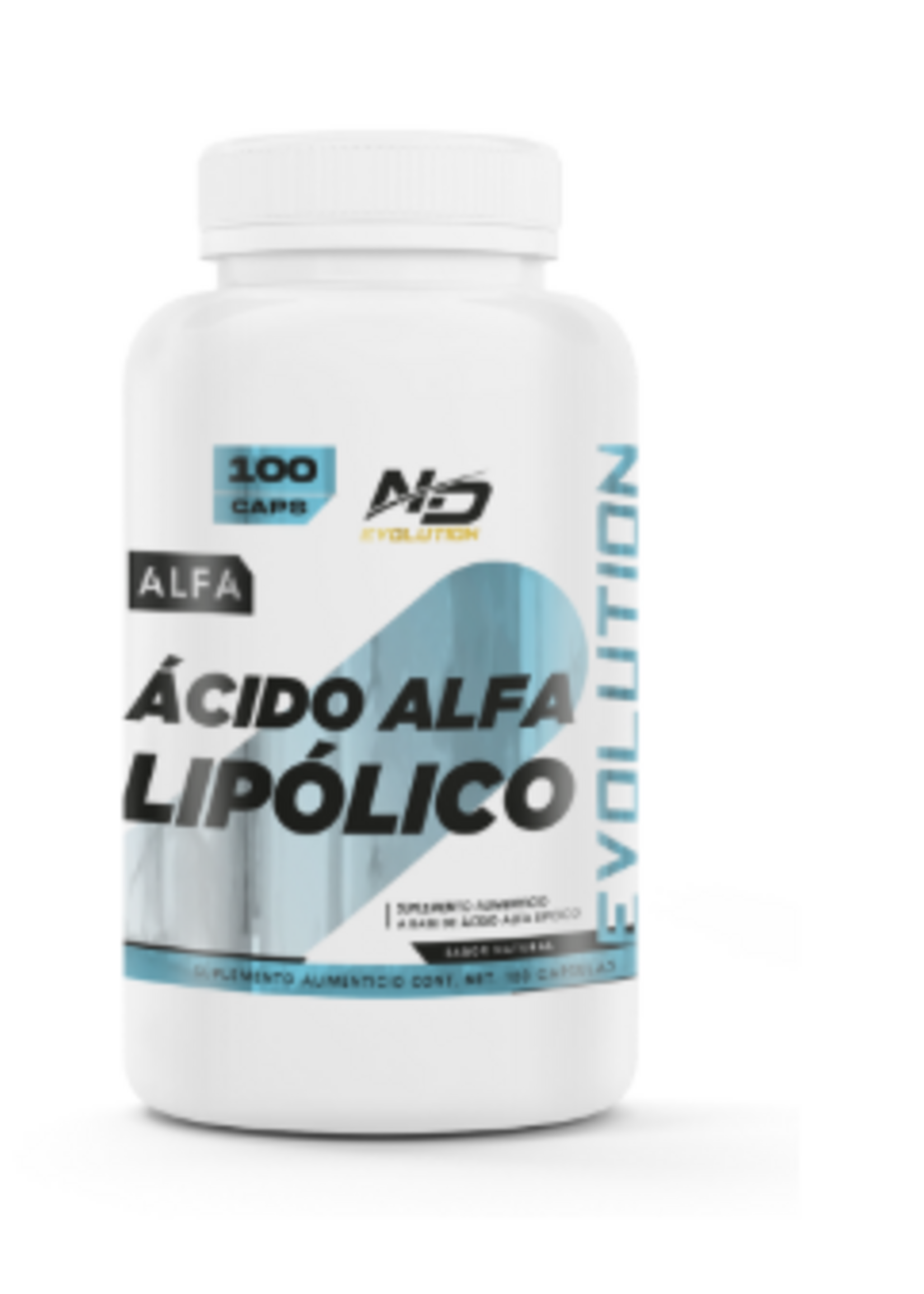 ND EVOLUTION ÁCIDO ALFA LIPOICO (Alpha Lipoic) ND EVOLUTION 100 SERV