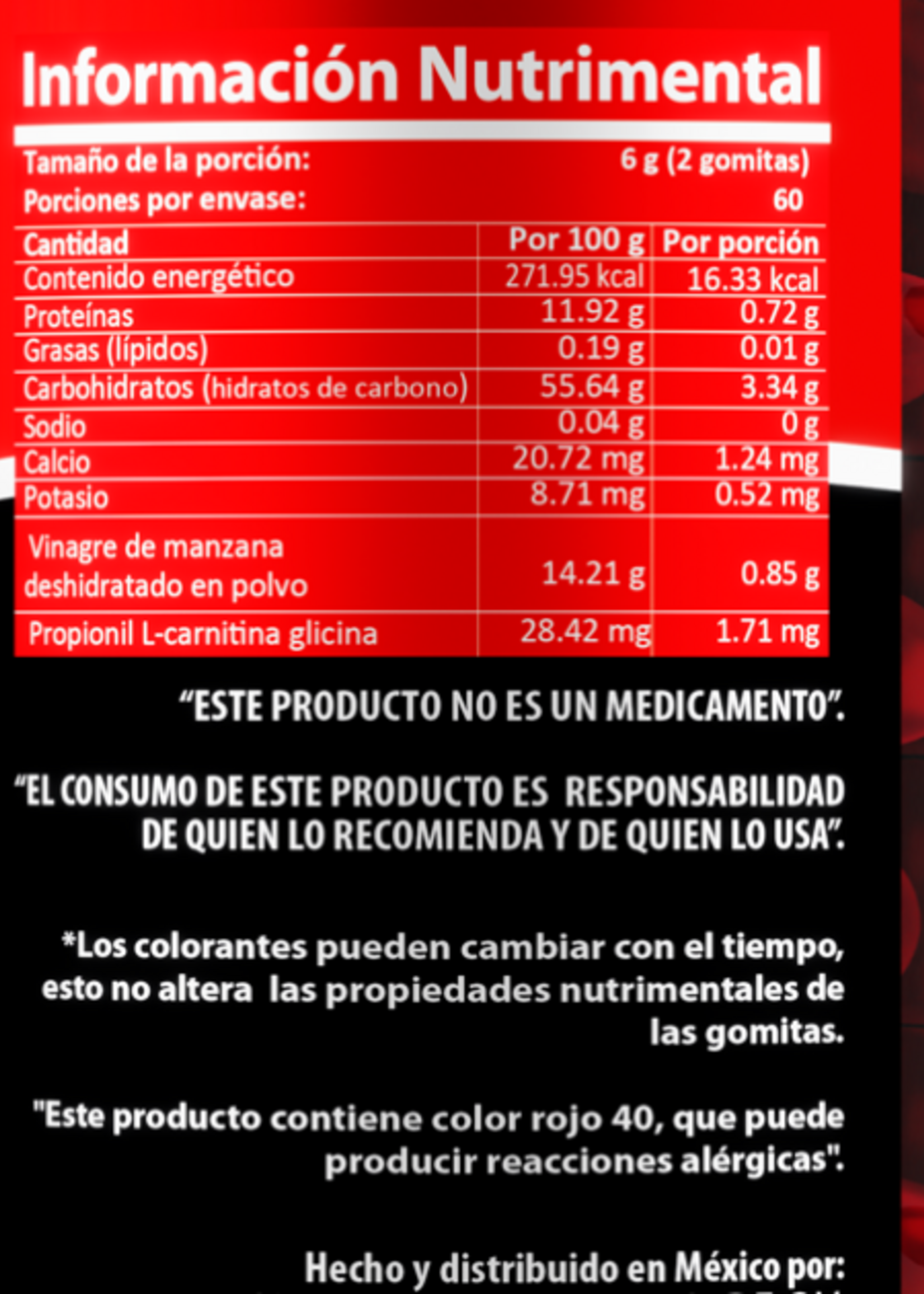 NATURAL HEALTH GUMMIES VINAGRE DE MANZANA 120 SERV CEREZA