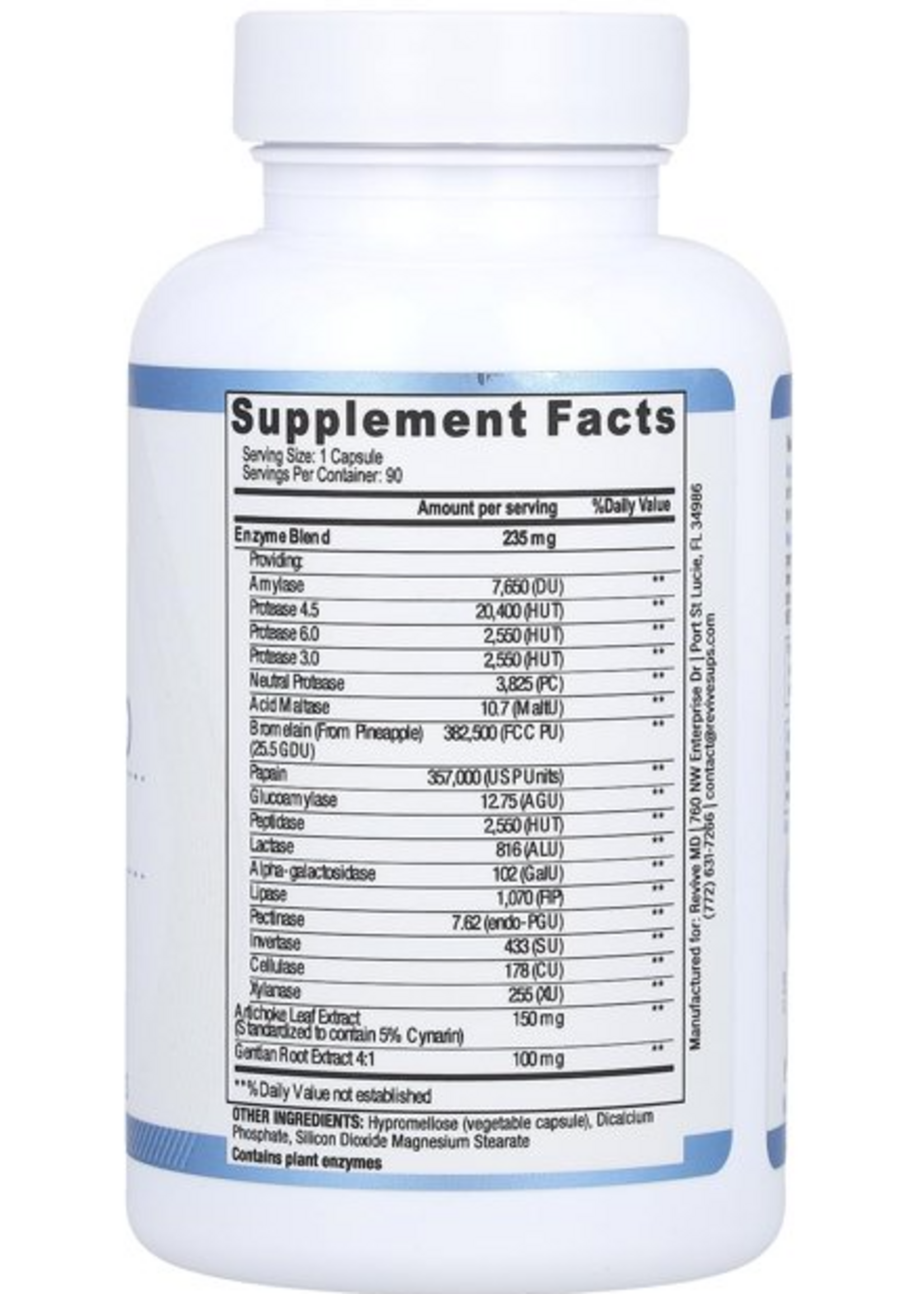 REVIVE DIGEST AID REVIVE 90 CAP