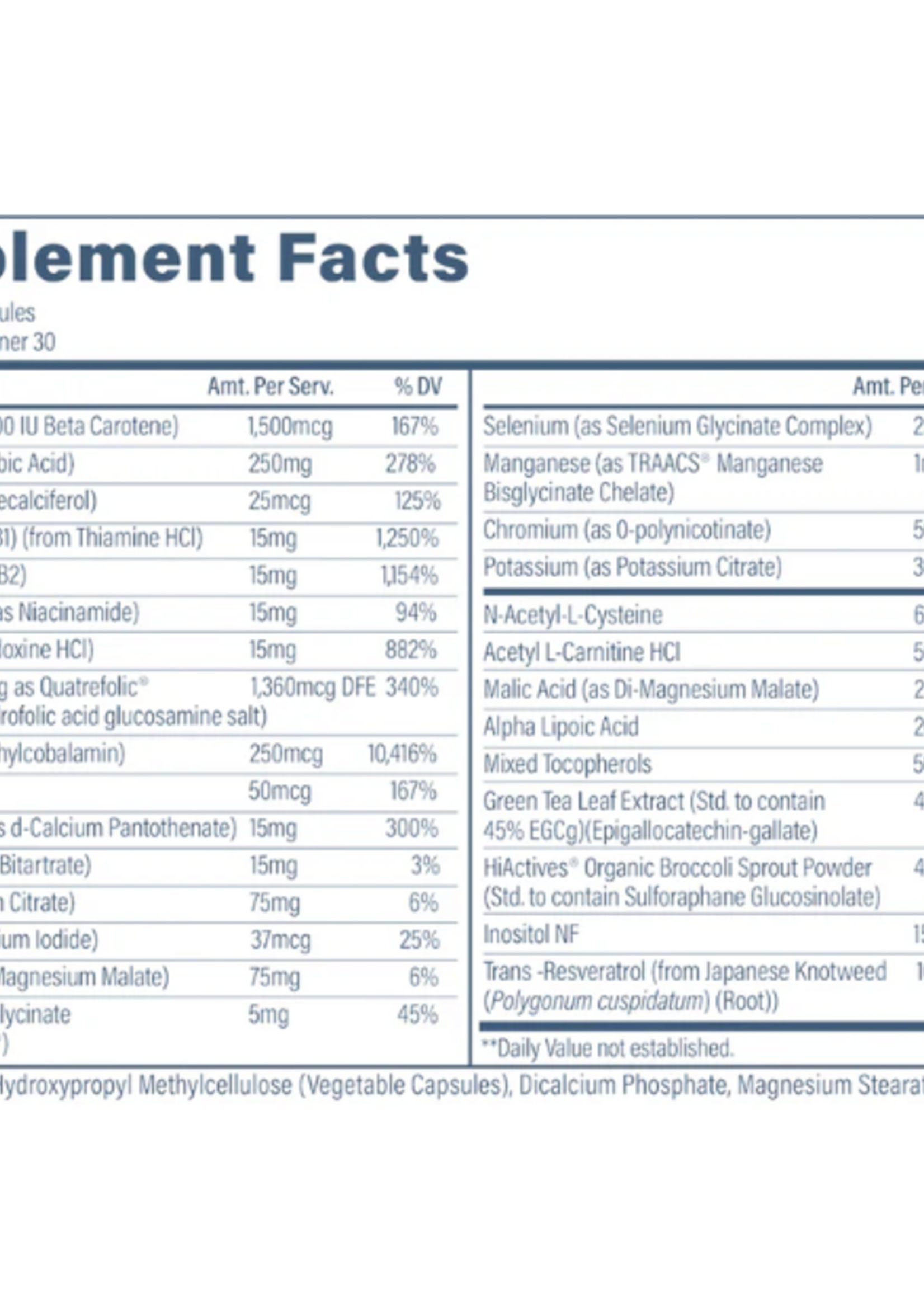 REVIVE MULTI VITAMIN REVIVE 150 CAPS