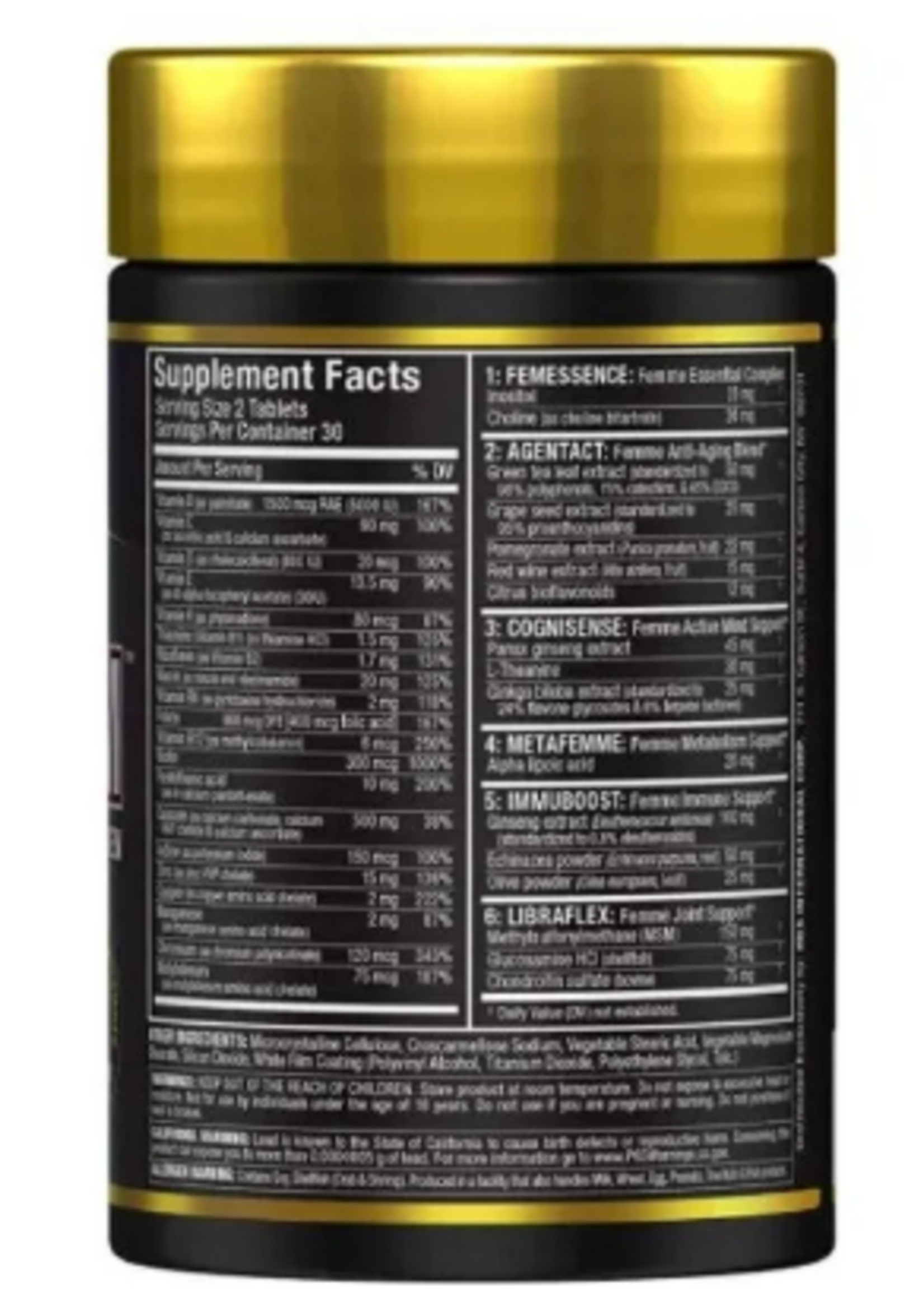 ALLMAX VITAFORM WOMEN (Multivitamínico) 60 CAP