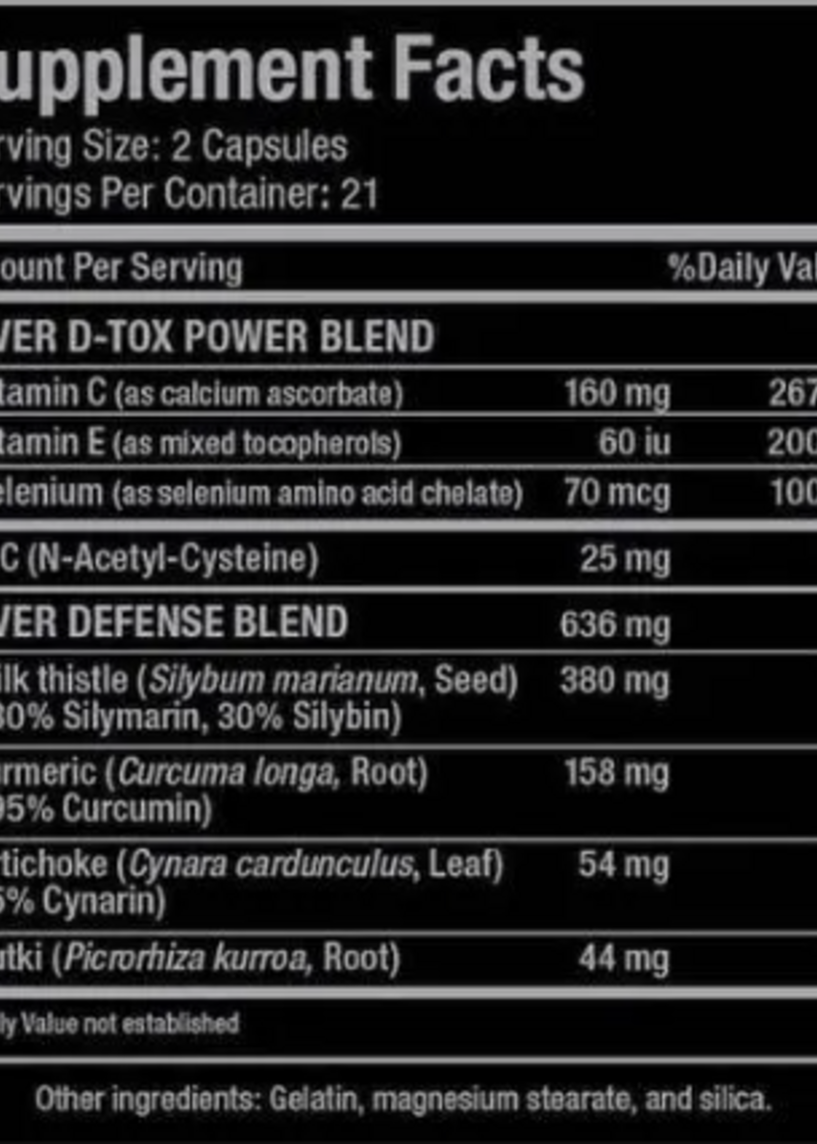 ALLMAX LIVER DTOX 42 CAP ALLMAX