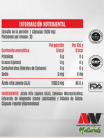 ADVANCE NUTRITION ACIDO ALFA LIPOICO 60 CAP 700 MG ADVANCE