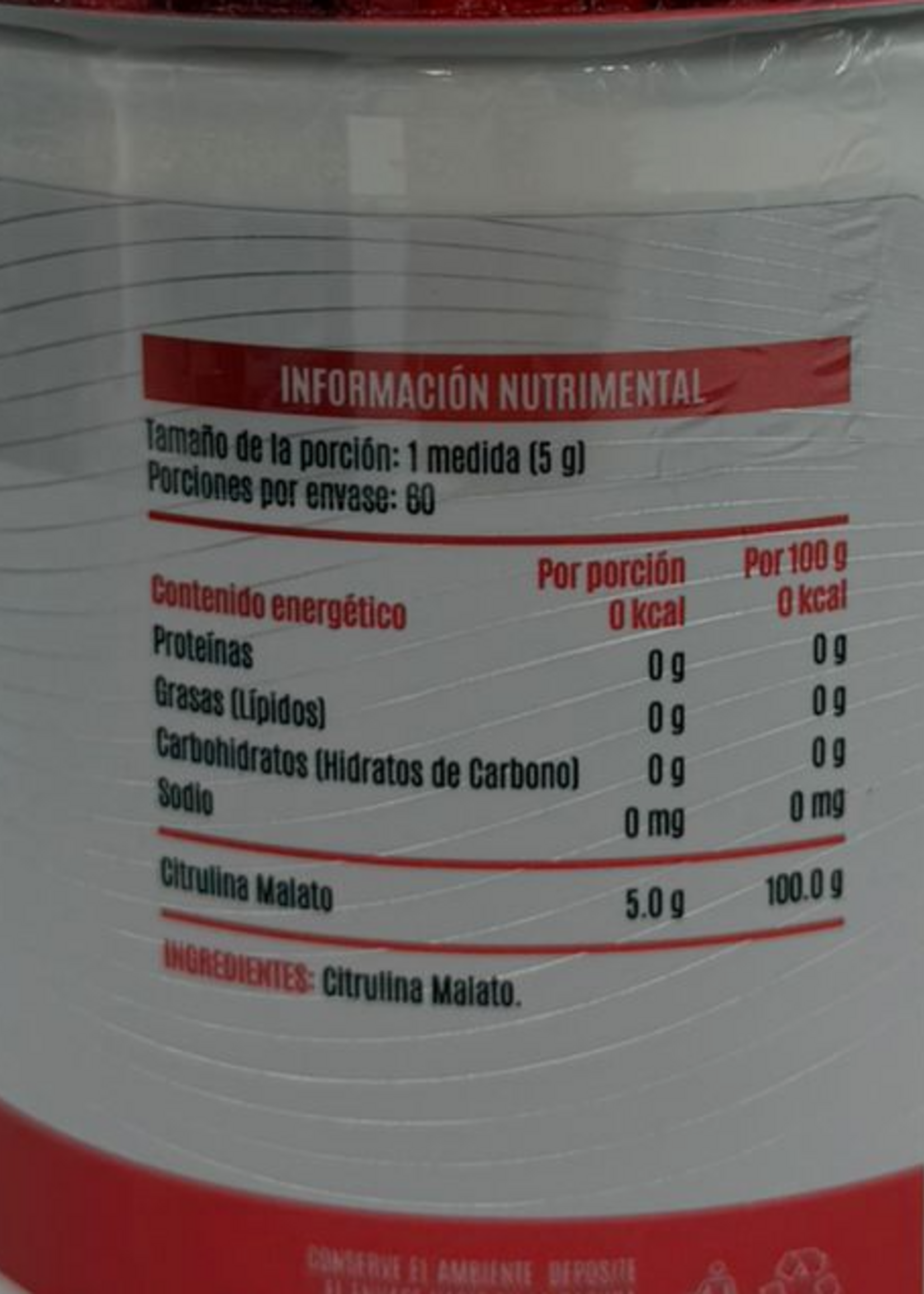 ADVANCE NUTRITION CITRULINA ADVANCE 60 SERV