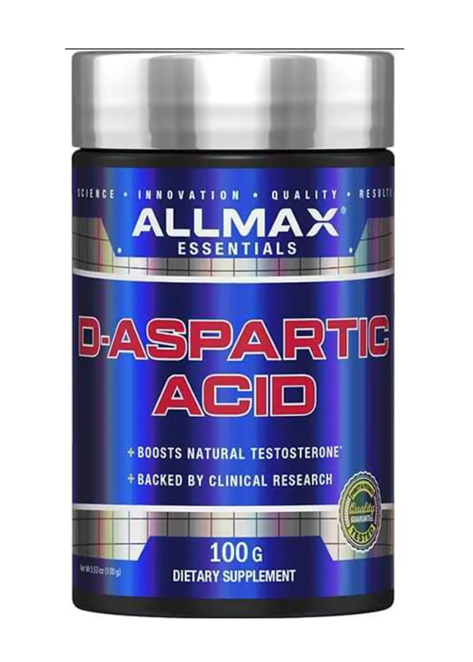 ALLMAX D-ASPARTIC ACID ALLMAX 100 GR 32 SERV